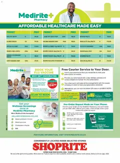 Shoprite specials catalogue – valid from 20.04.2026 | Page: 4 | Products: Cough syrup, Syrup, Nasal spray