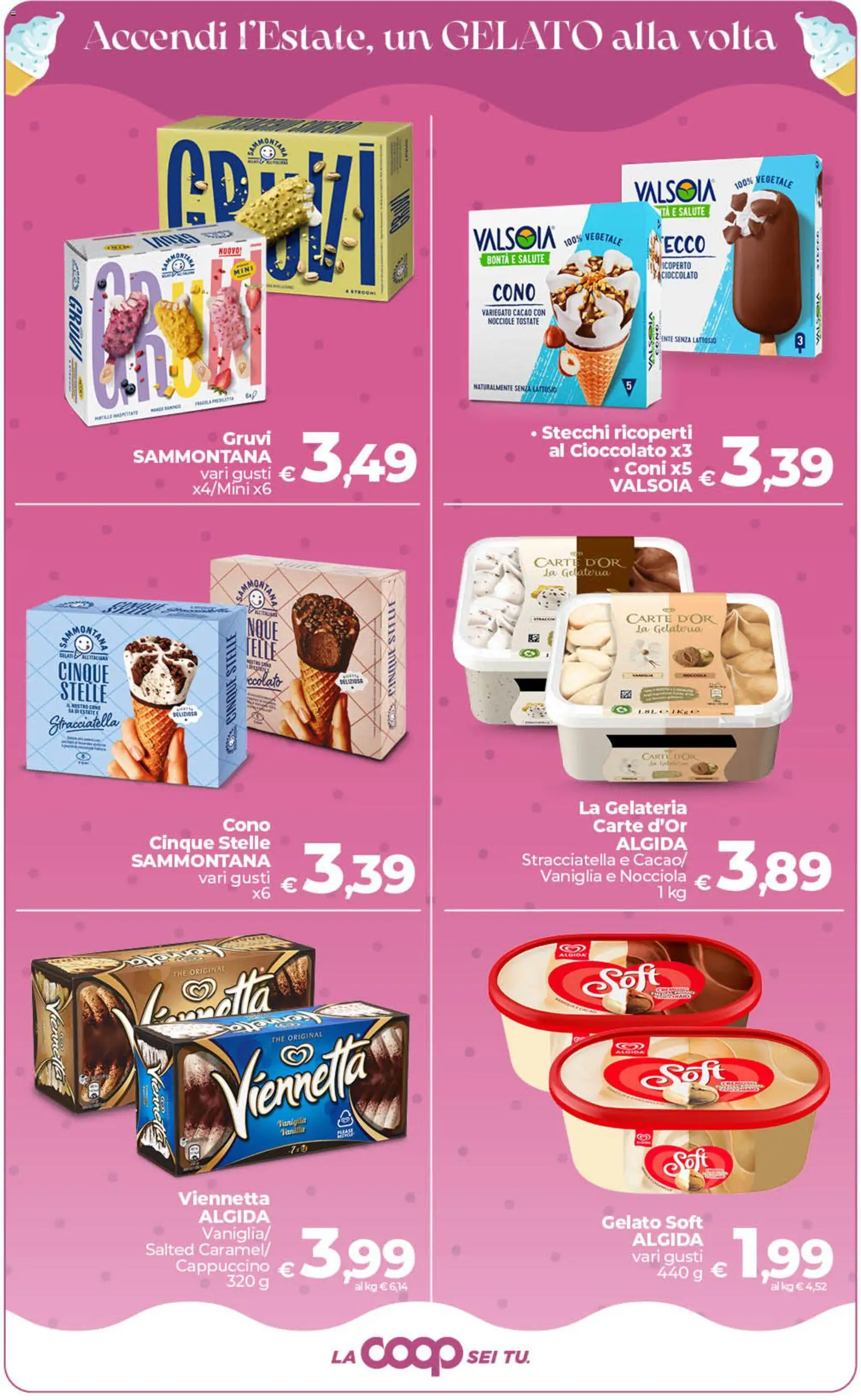 Volantino Ipercoop del 19.05.2026 | Pagina: 33 | Prodotti: Cioccolato, Gelato, Nocciole, The