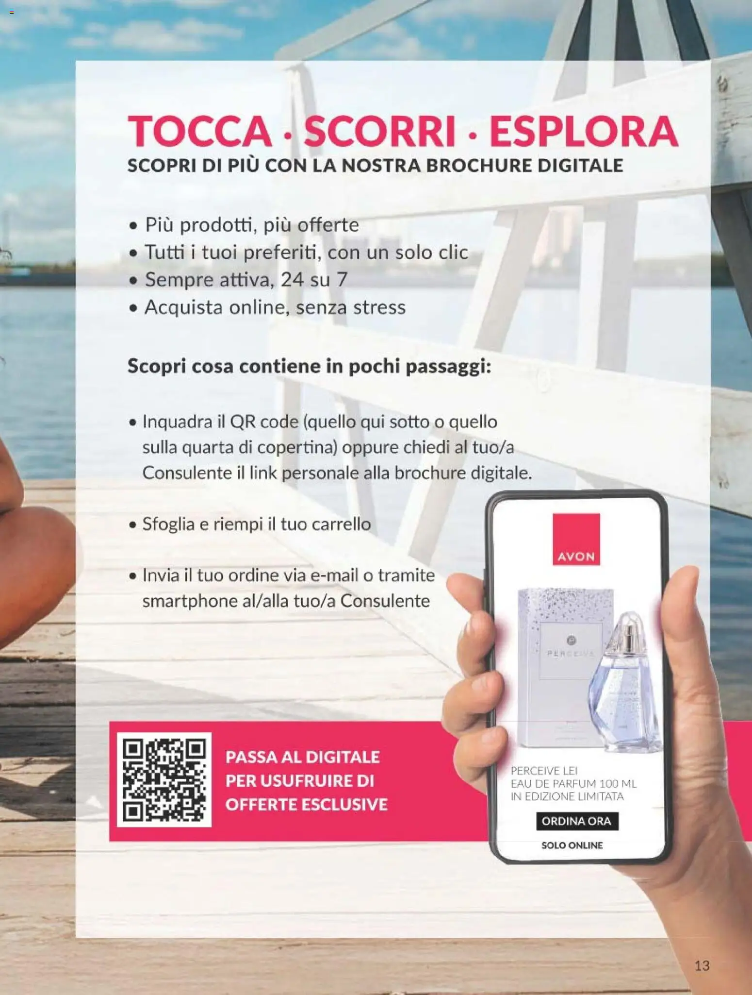 Volantino Avon del 01.06.2026 | Pagina: 13 | Prodotti: Carrello, Smartphone