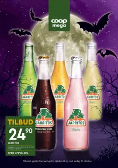 Forhåndsvisning av Coop Mega kundeavis gyldig fra 26/10/2026 | Side: 10 | Produkter: Lime, Mango, Cola