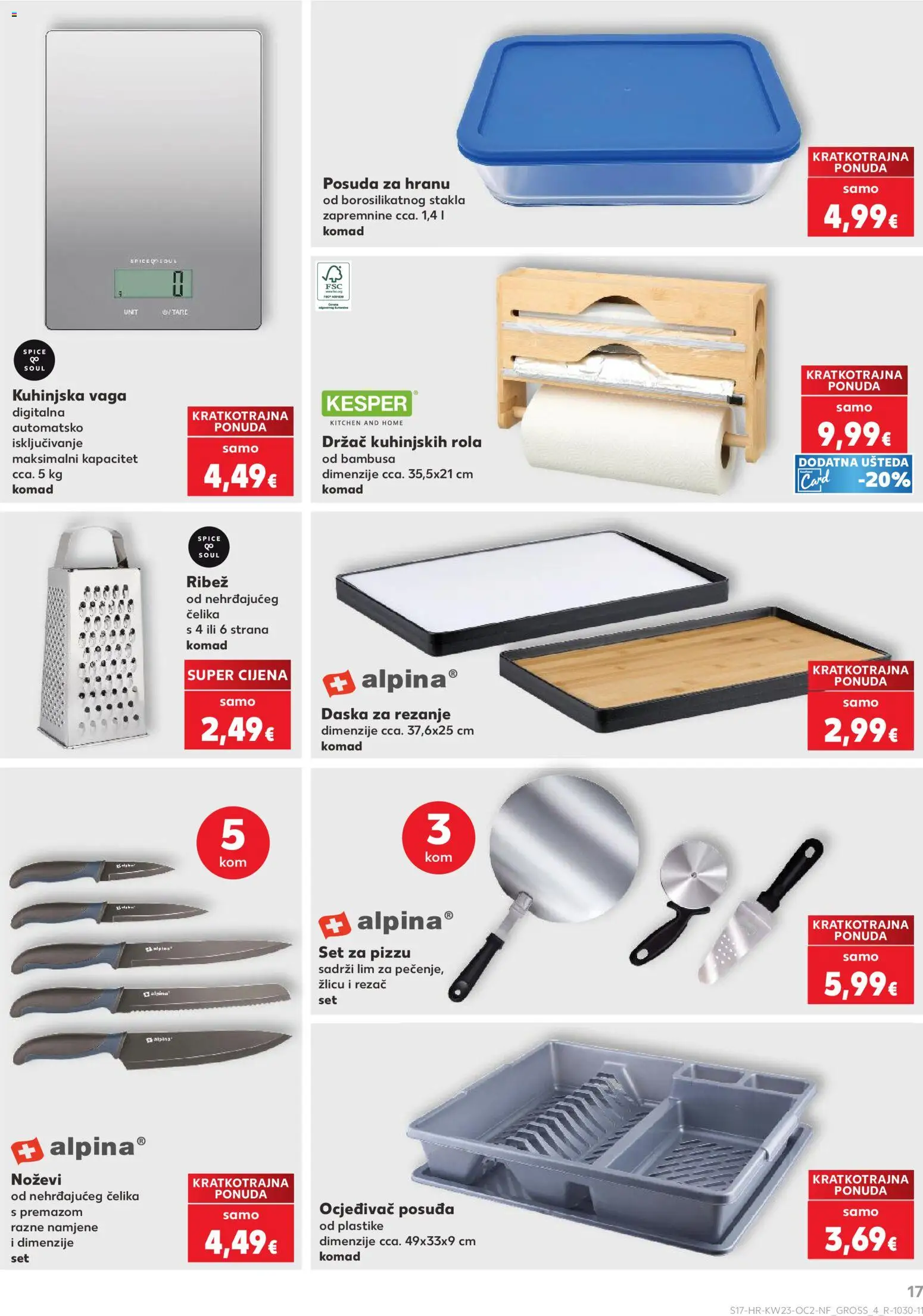 Kaufland HR akciós ujság - amely érvényes a következő dátumtól: 03.06.2026 | Oldal: 17