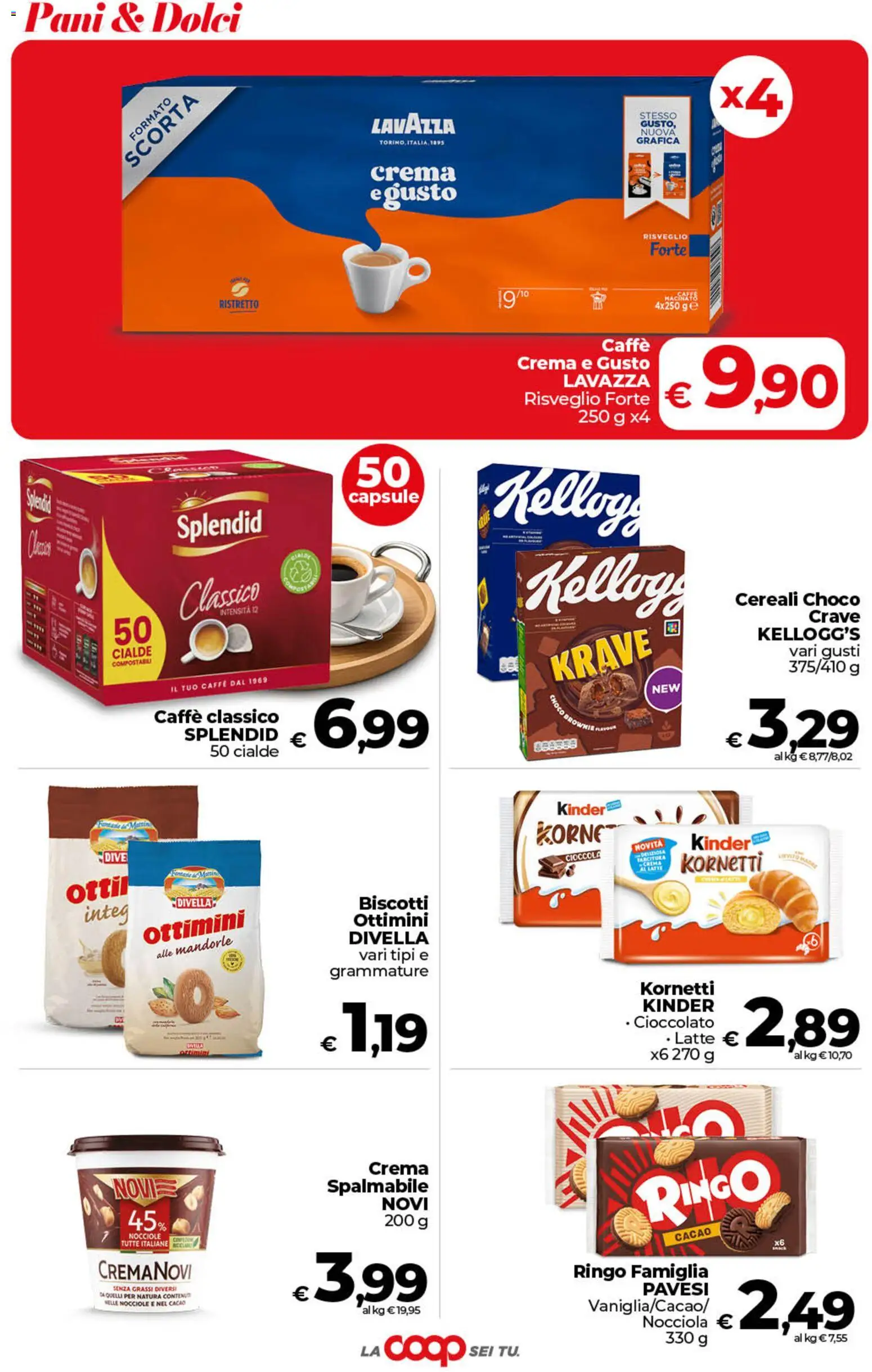 Volantino COOP del 10/07/2026 | Pagina: 30 | Prodotti: Crema, Mandorle, Nocciole, Cacao