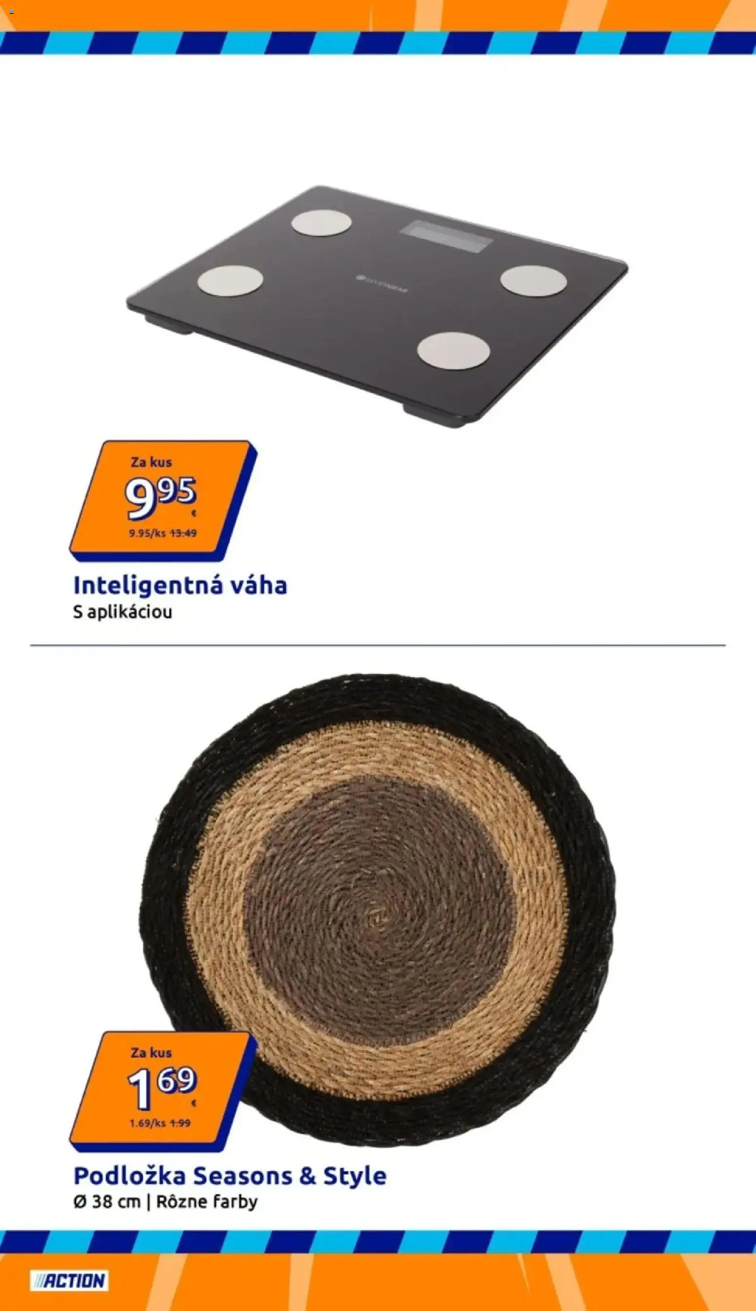 Nové Action akcie – leták je platný od 27.05.2026 | Strana: 10 | Produkty: Váha