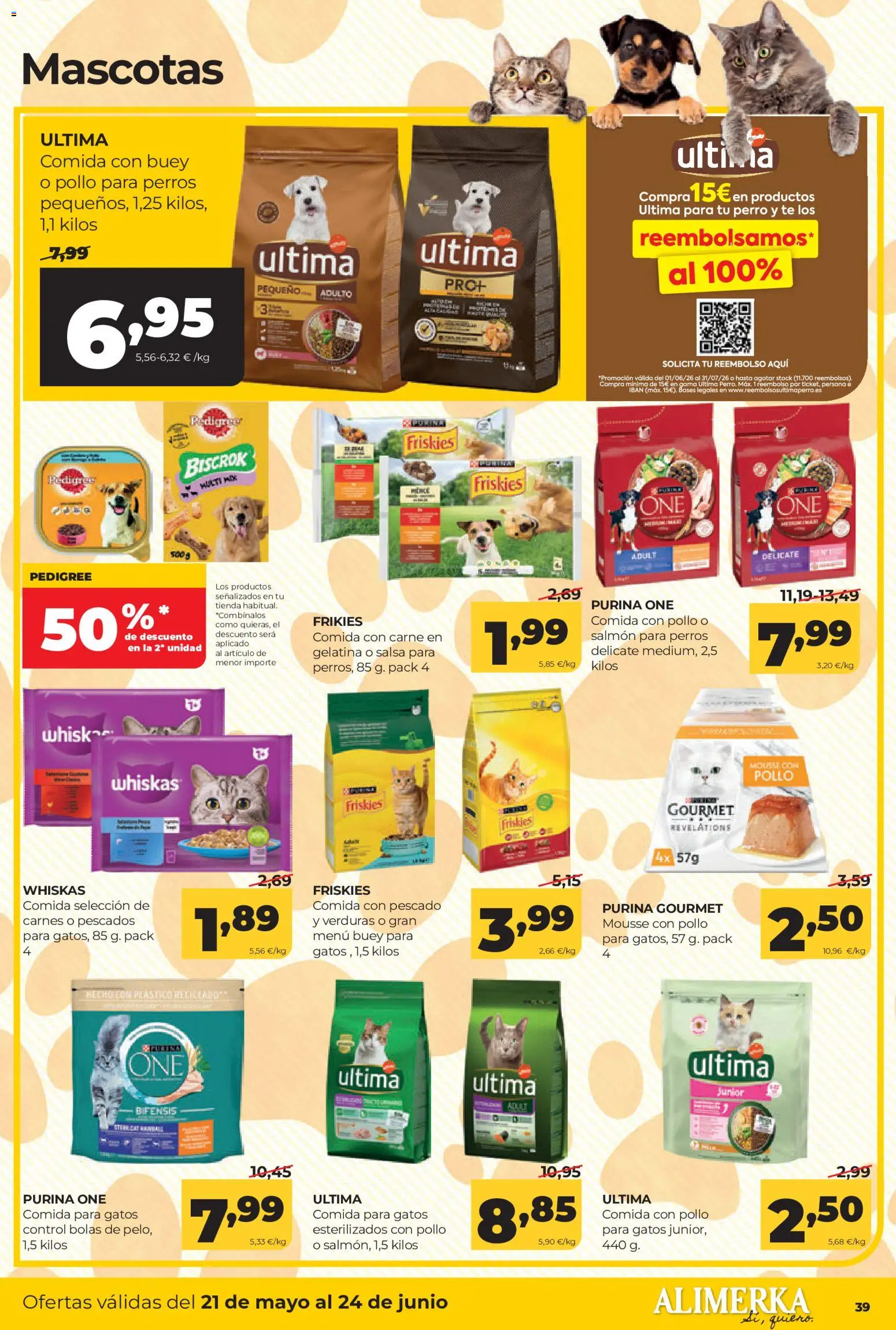 Alimerka Mensual  Castilla y León │ válido desde el 21.05.2026 | Página: 29 | Productos: Gelatina, Mousse, Pescado, Té