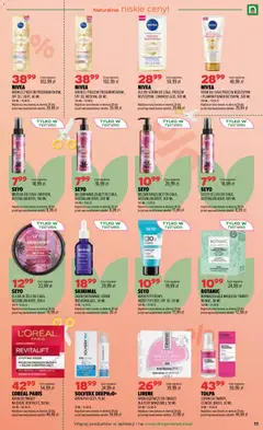 Pogląd oferty "Drogerie Natura gazetka" - ważna od 08.09.2026 | Strona: 11 | Produkty: Balsam brązujący, Krem CC, Krem, Krem do twarzy