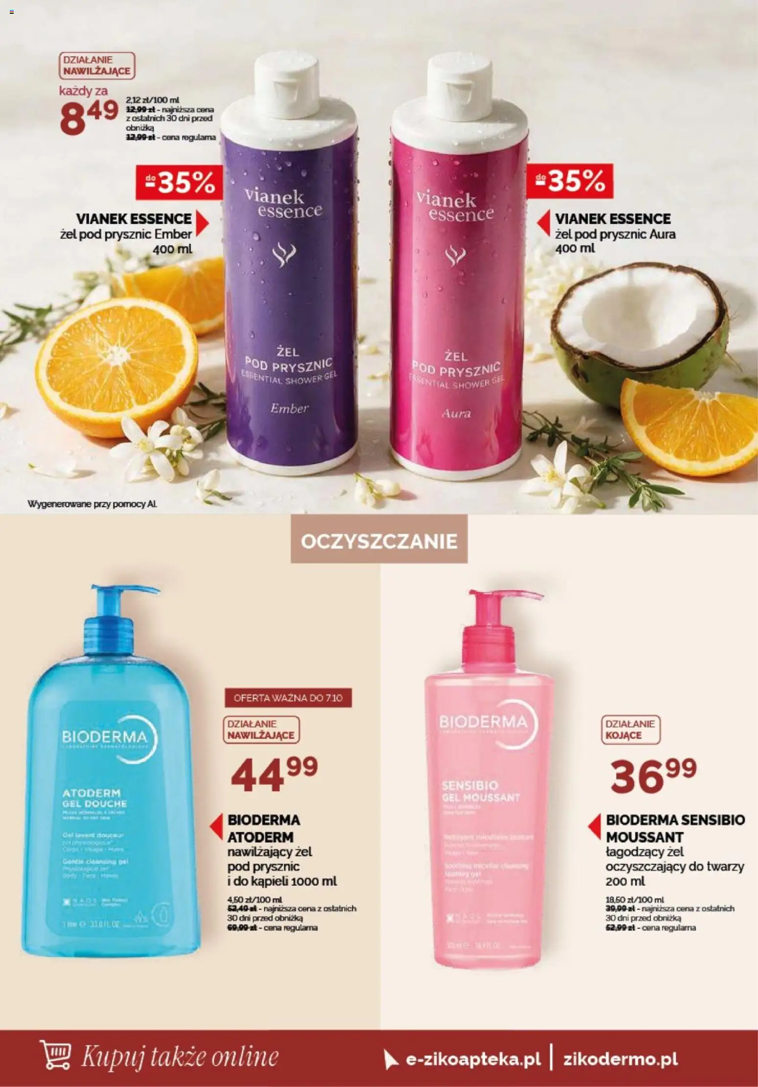 Ziko gazetka od 27.08.2026 | Strona: 8 | Produkty: Prysznic, Żel pod prysznic