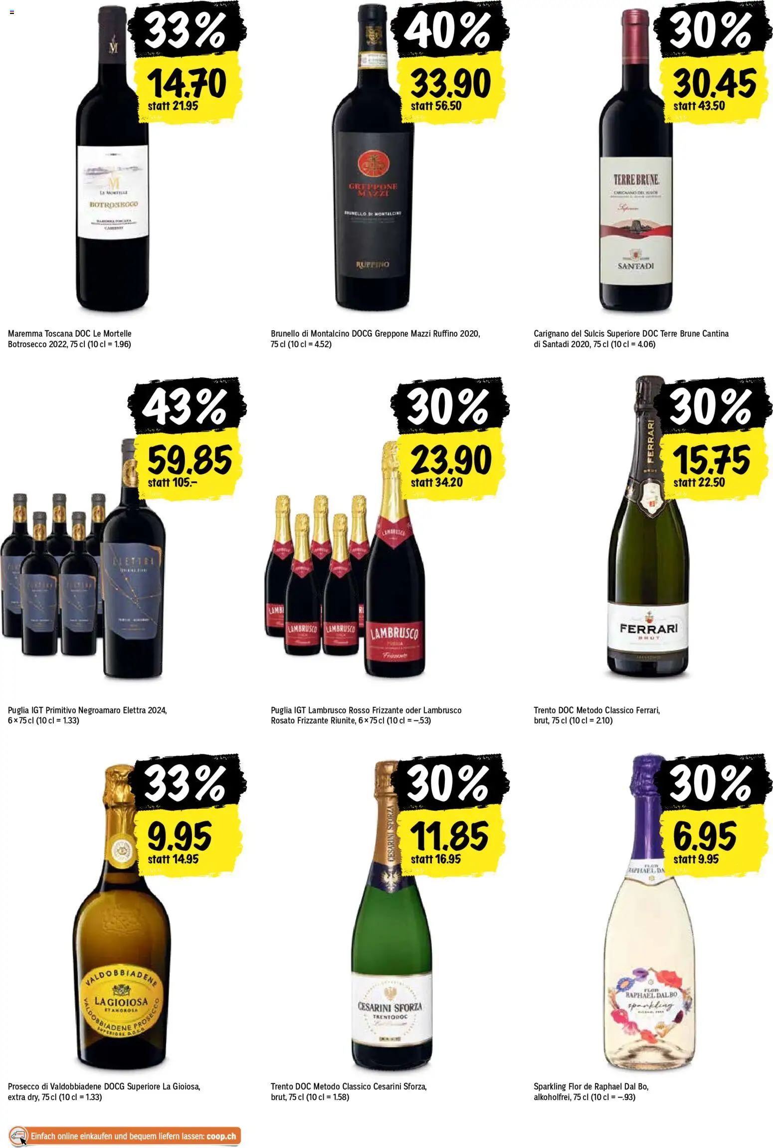 Coop aktionen – gültig ab 20.08.2026 | Seite: 25 | Produkte: Prosecco