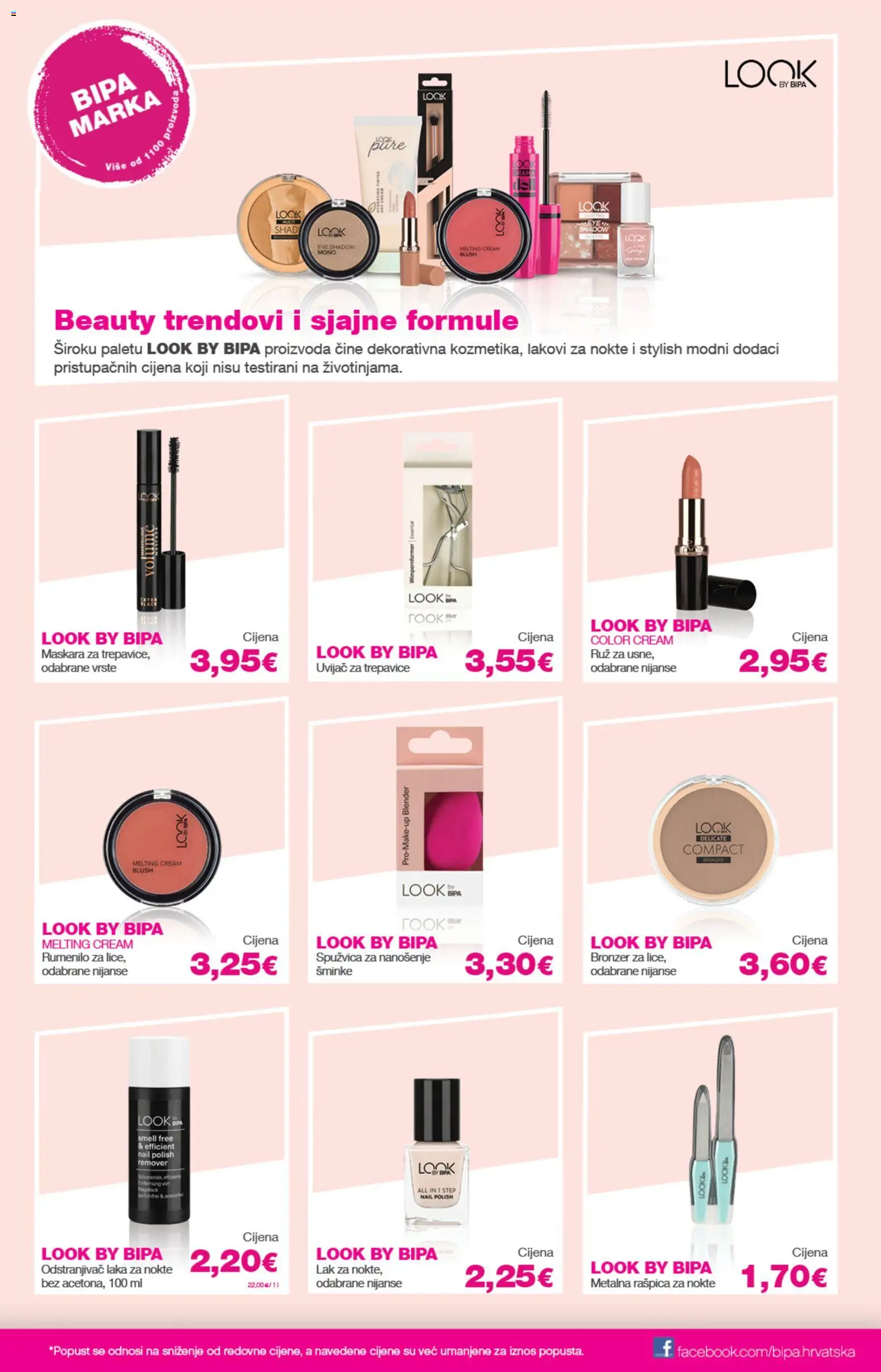 Bipa katalog | vrijedi od 17.09.2026 | Stranica: 25 | Proizvodi: Odstranjivač laka za nokte, Bronzer, Rumenilo, Maskara