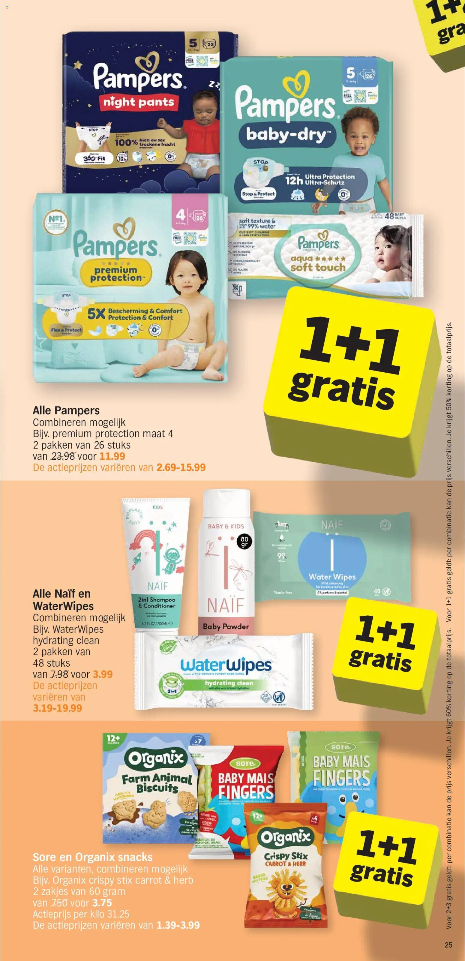 {H1} | Pagina: 25 | Producten: Maïs, Snacks, Conditioner, Water