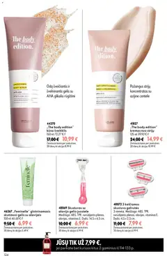 Oriflame leidinys galioja nuo 2026.08.05 | Puslapis: 124 | Prekių: Skustuvas, Skustuvo galvutės, Kremas, Šveitiklis