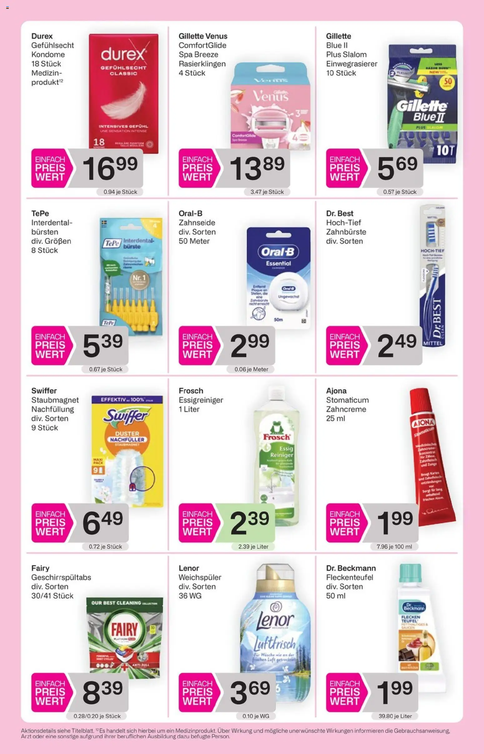Bipa Flugblatt gültig ab 03.09.2026 | Seite: 10 | Produkte: Geschirrspültabs, Bürste, Zahnbürste, Weichspüler