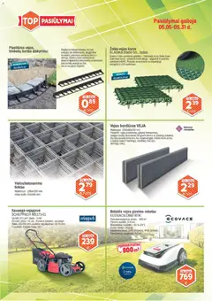 BIKUVA leidinys galioja nuo 05.05.2026 | Puslapis: 3 | Prekių: Robotas, Grotelės