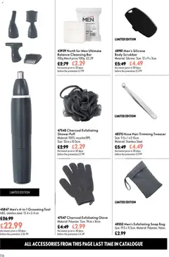 Preview of Oriflame - Offers valid from 09/09/2026 | Page: 116 | Products: Shower, Soap, Charcoal, Bag