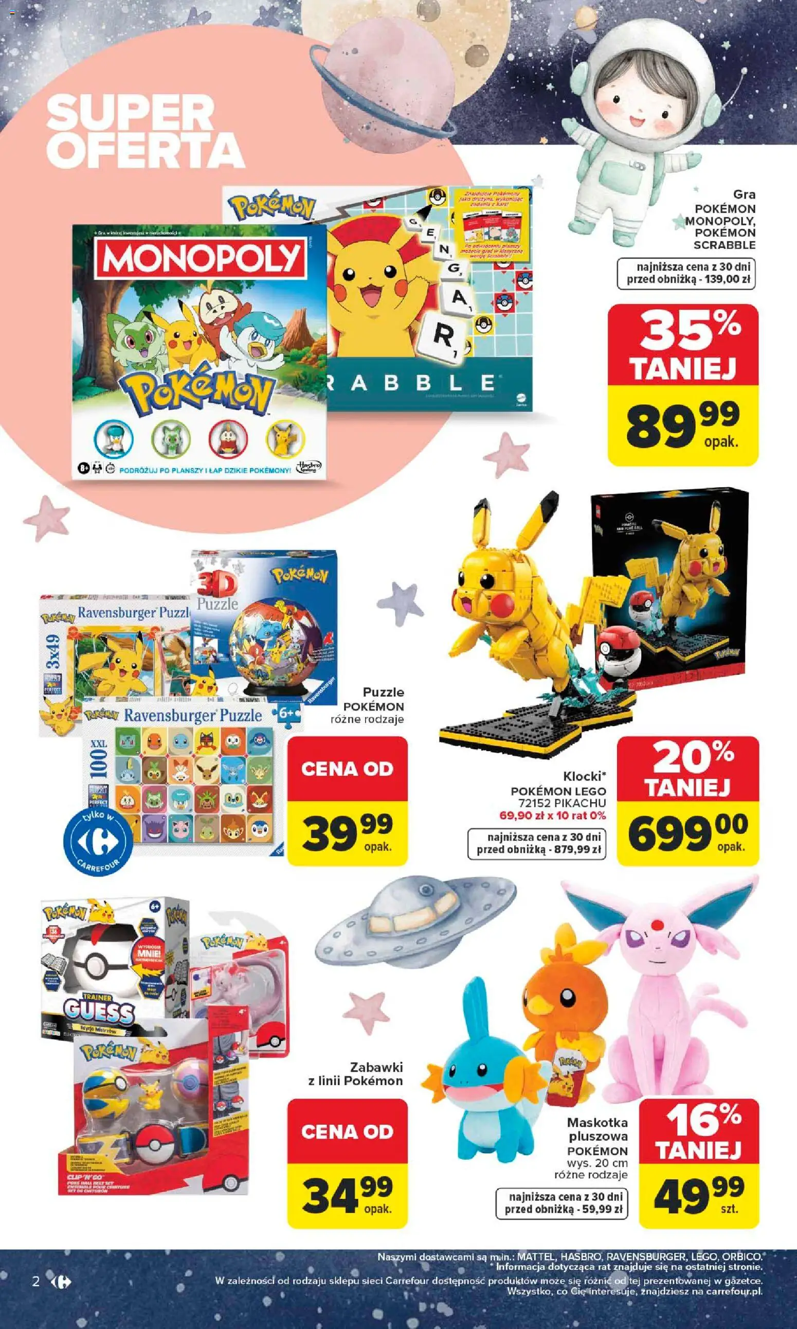 Carrefour gazetka - Dzień Dziecka od 18.05.2026 | Strona: 2 | Produkty: Gra, Lego