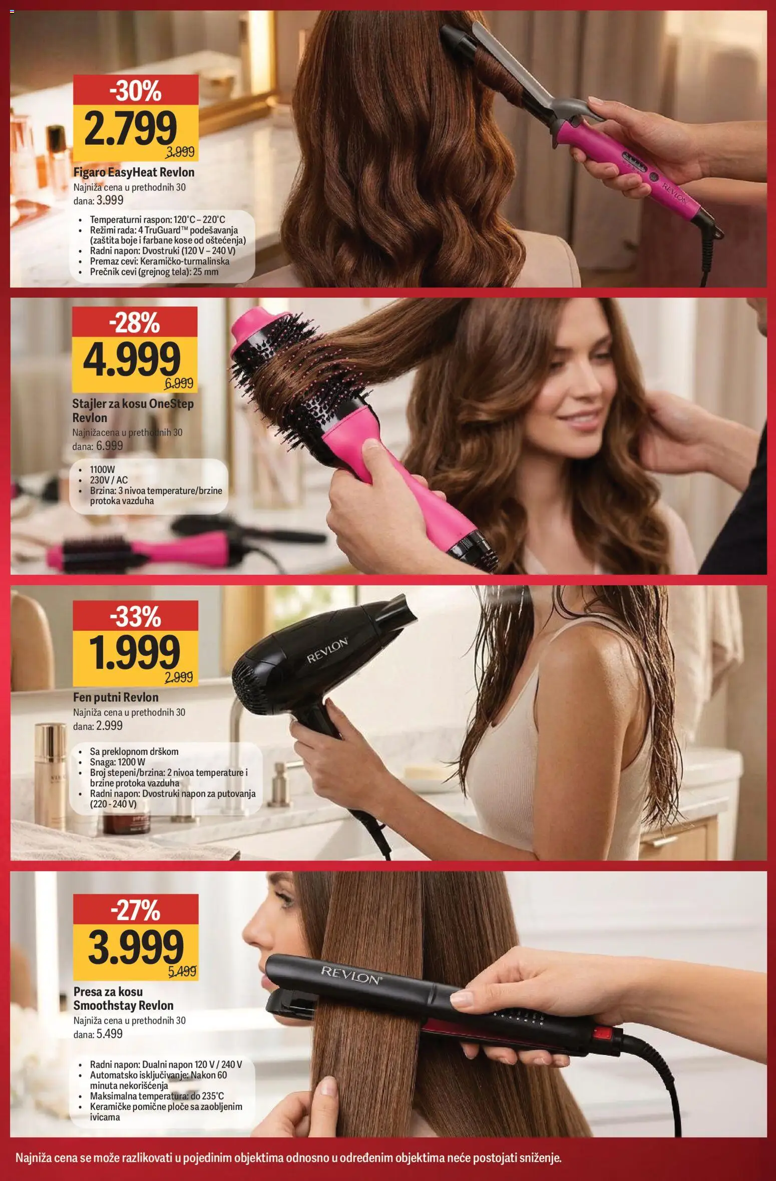 Mega Maxi katalog - važi od 16.07.2026 | Strana: 4 | Proizvode: Fen, Presa za kosu