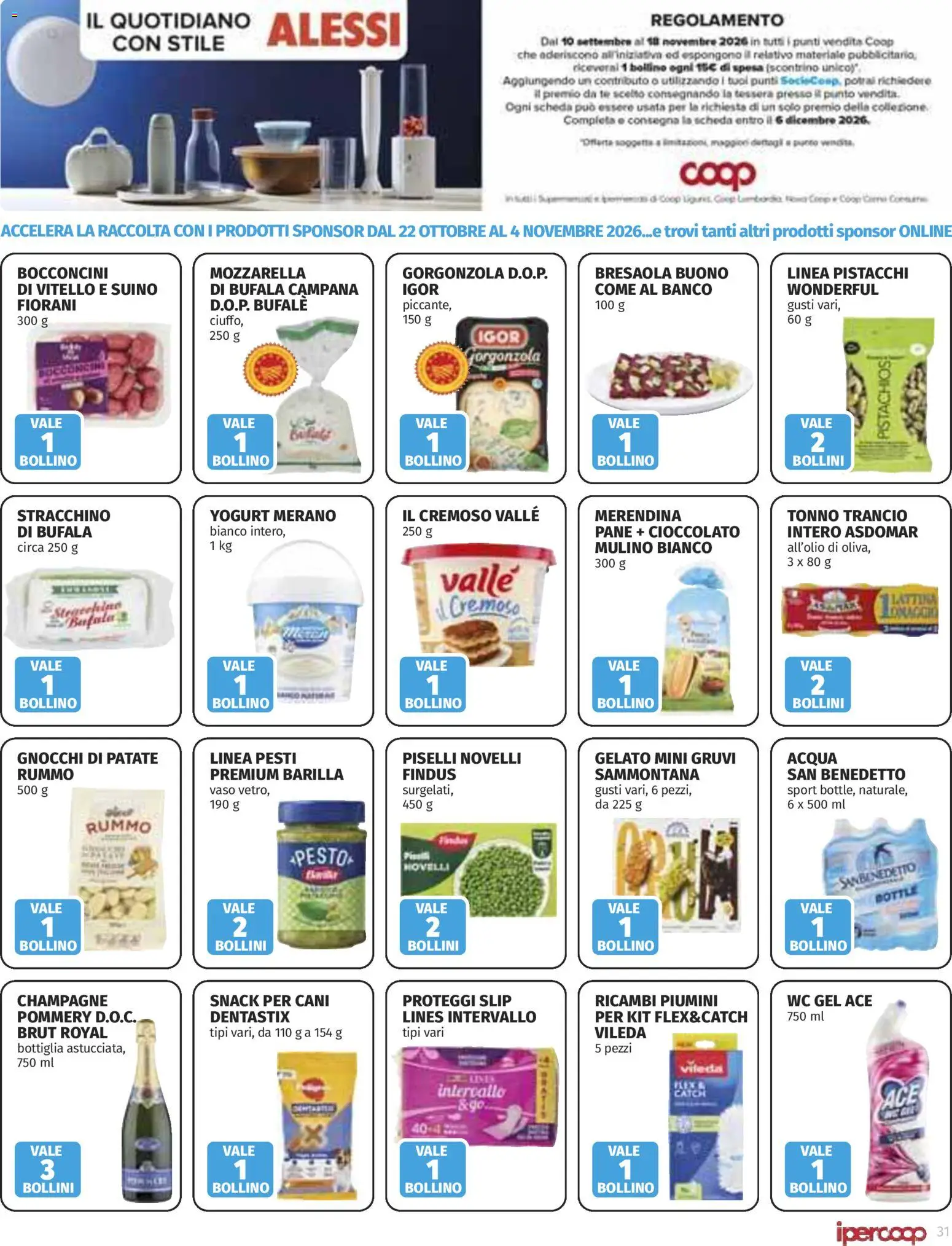 Volantino Ipercoop del 22/10/2026 | Pagina: 31