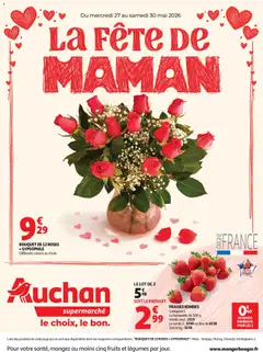 Auchan Promos XXL halles supers - Voorbeeld van een folder van Auchan, geldig van 27.05.2026