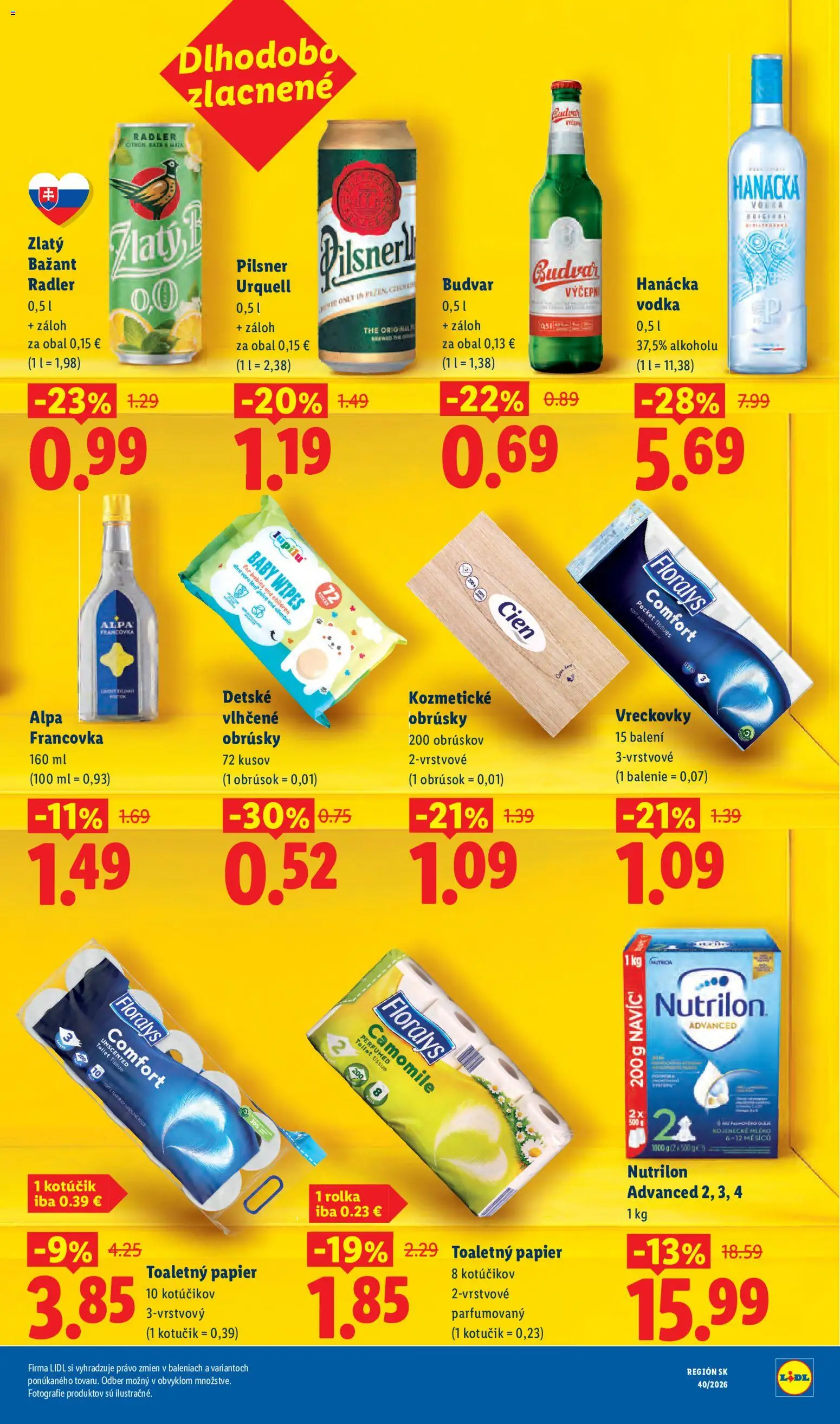 Nové Lidl akcie – leták je platný od 28.09.2026 | Strana: 9