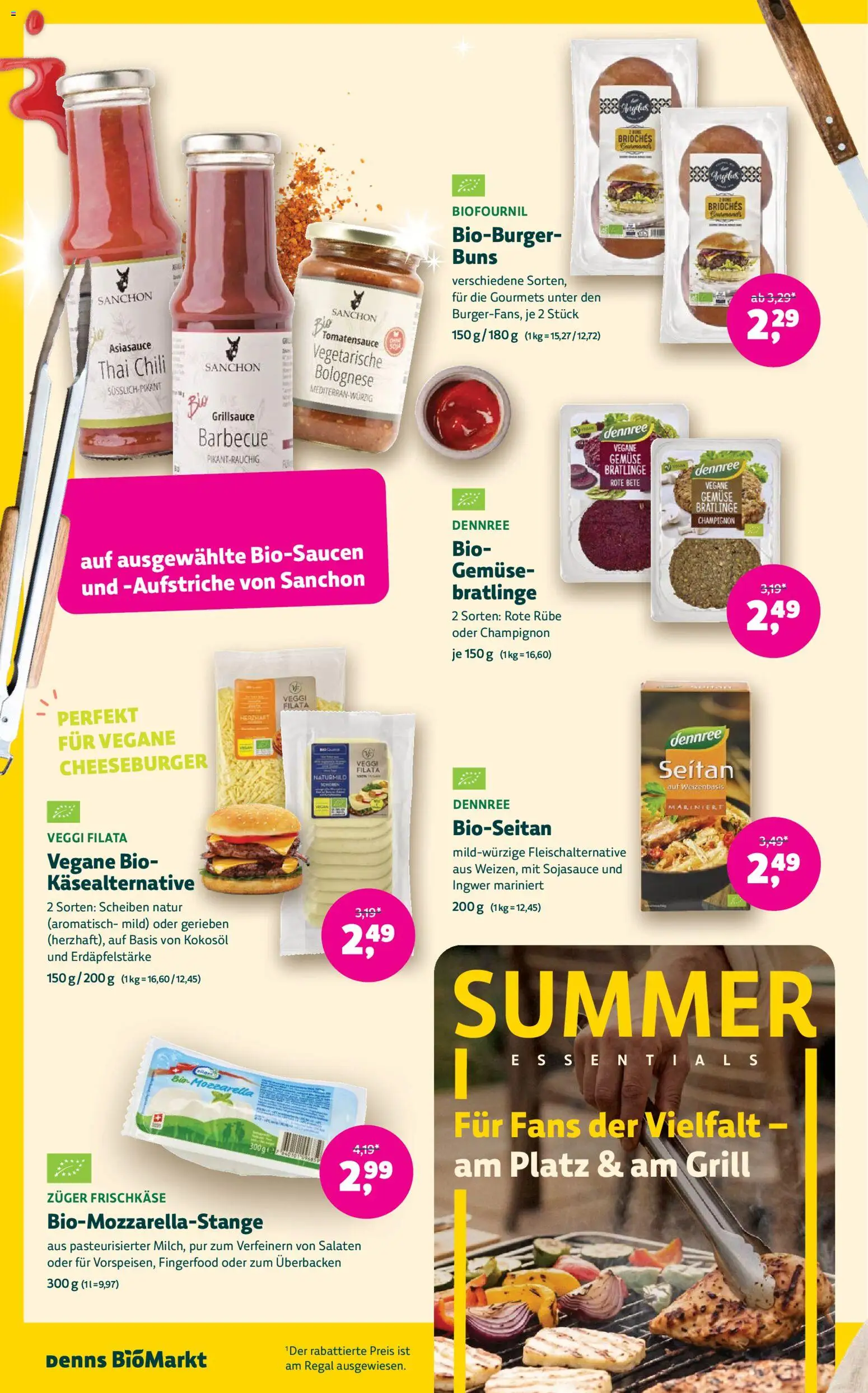 Denns BioMarkt Flugblatt gültig ab 03.06.2026 | Seite: 10 | Produkte: Gemüse, Chili, Grill, Regal