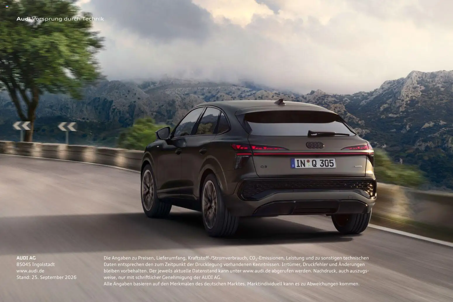 Audi Q3 – gültig ab 02.10.2026 | Seite: 148
