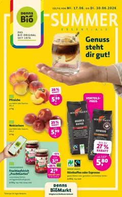 Denns BioMarkt Prospekt ab 17.06.2026 gültig