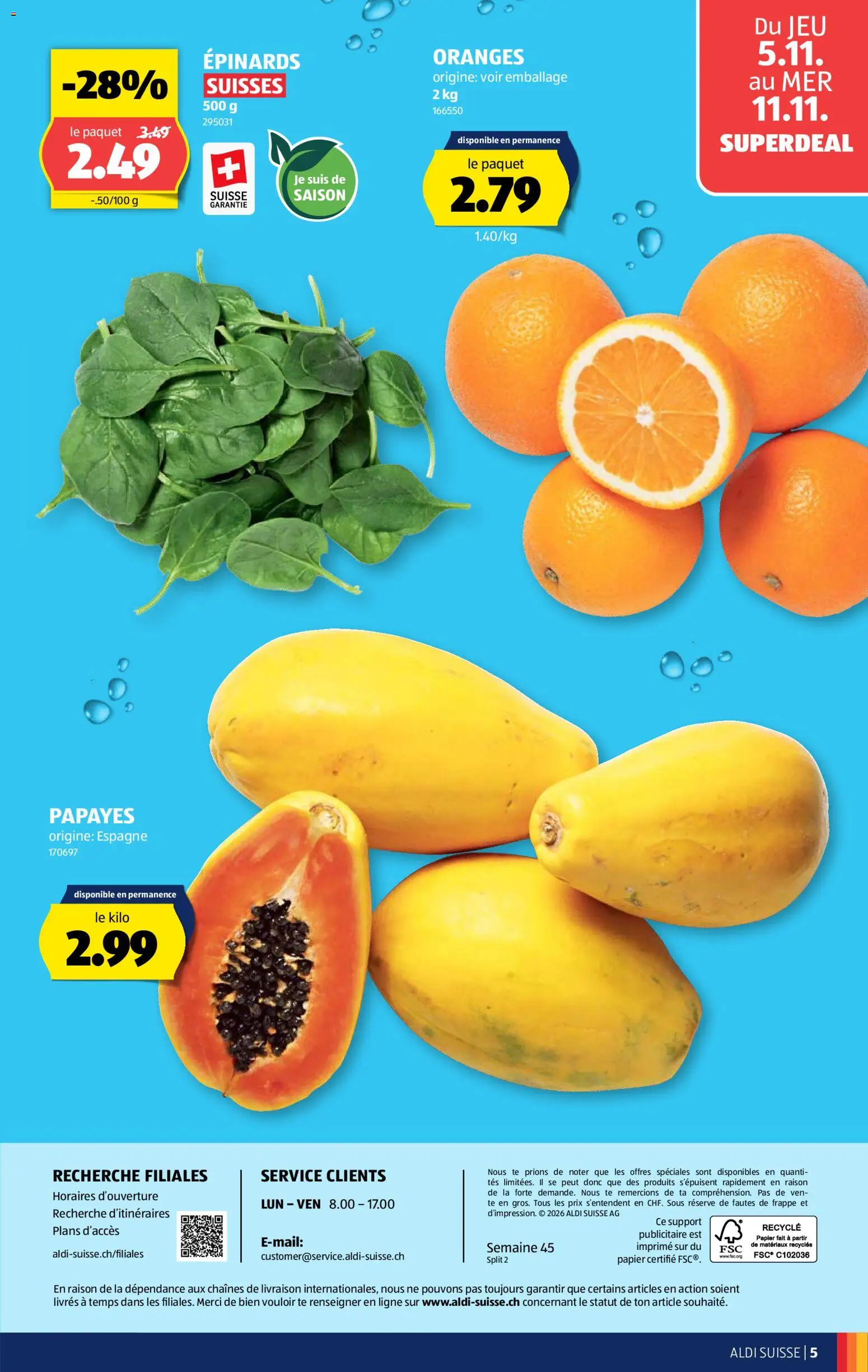 Aldi aktionen FR – gültig ab 05.11.2026 | Seite: 5