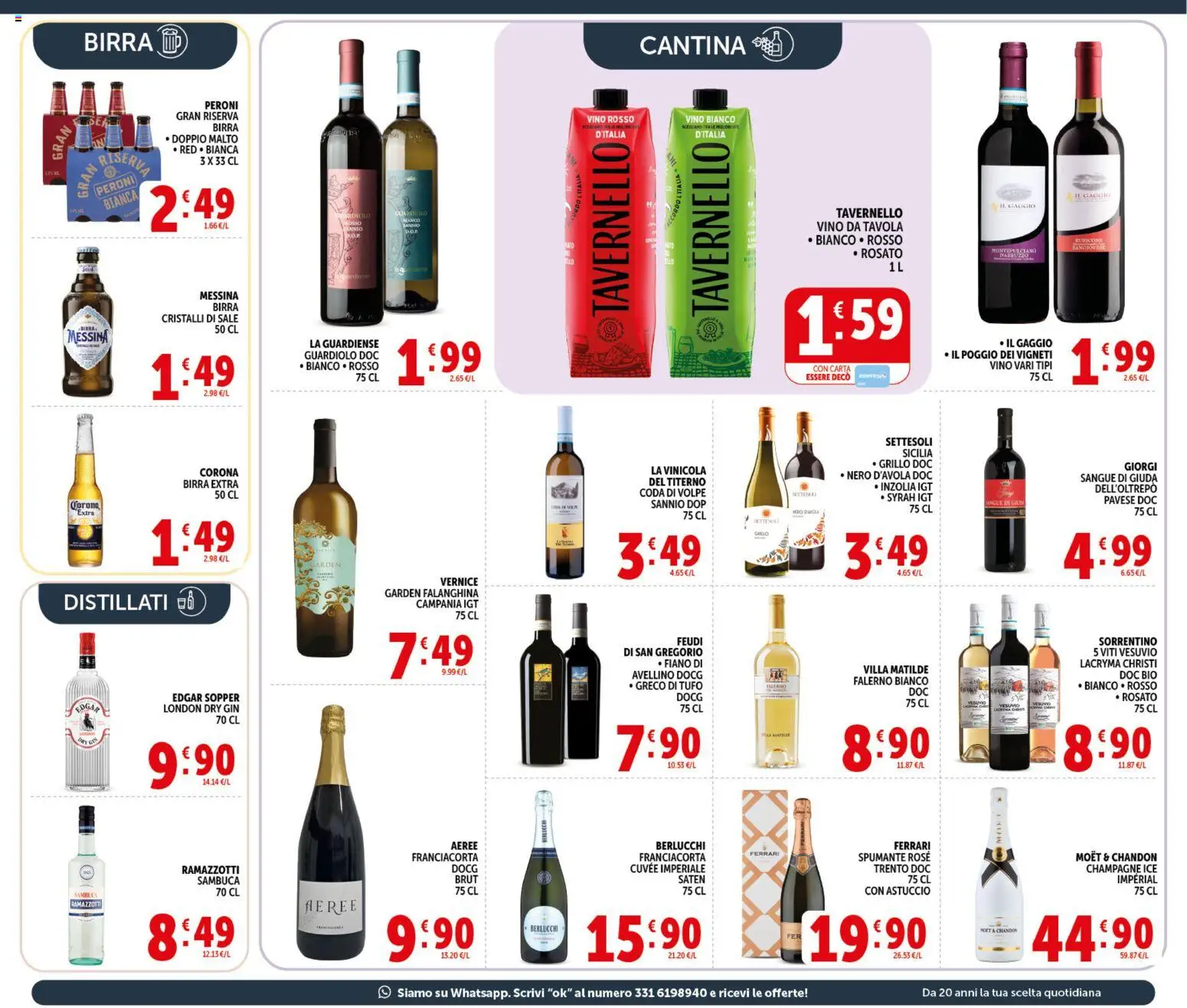Volantino Decò del 29.05.2026 | Pagina: 17 | Prodotti: Gin, Sale, Spumante, Champagne