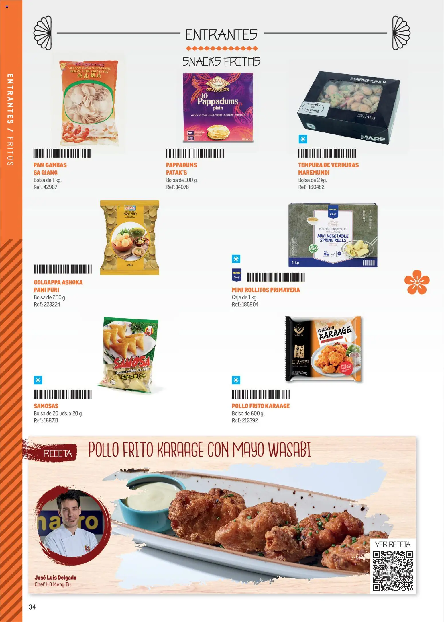 Makro Cocina Fusión Asiática Canarias II │ válido desde el 11.05.2026 | Página: 34 | Productos: Pan, Bolsa, Caja