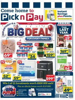 Pick n Pay specials catalogue – valid from 07/07/2026