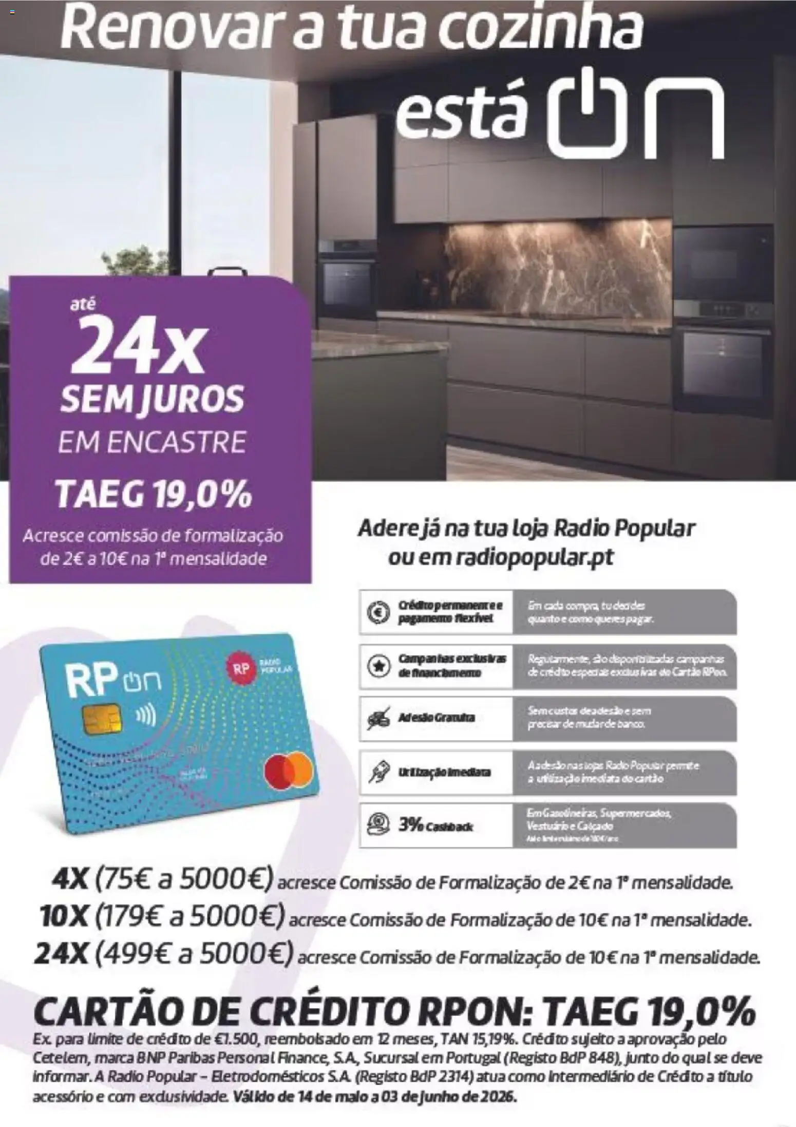 Radio Popular Especial Eletrodomésticos Encastre │ válido de 14.05.2026 | Página: 35