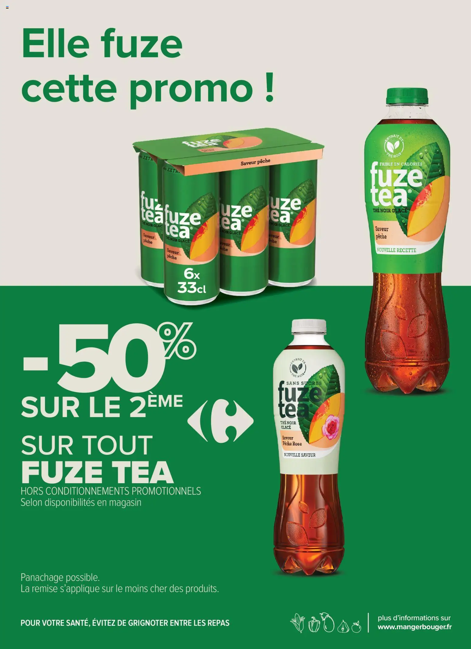 {H1} | Page: 16 | Produits: Glace, Pêche, Fuze Tea, Thé noir