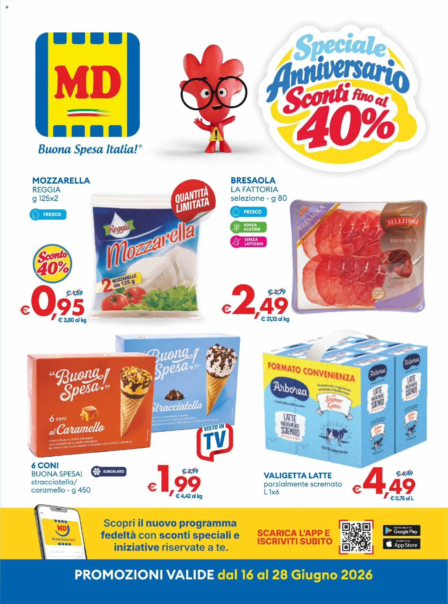 Volantino MD Discount del 16.06.2026 | Pagina: 1