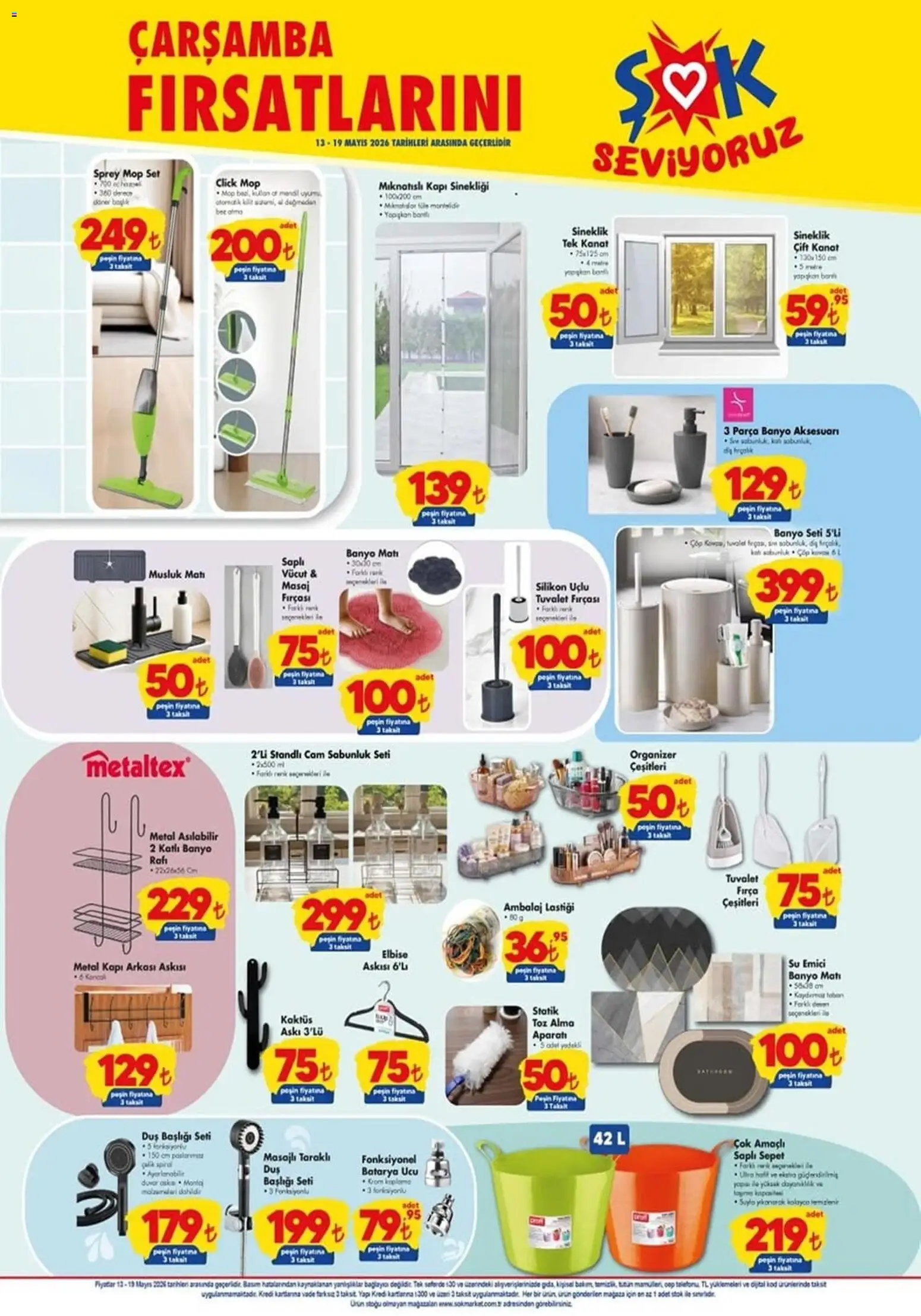 Şok Market Katalog - 13.05.2026 tarihinden itibaren geçerlidir | Sayfa: 3
