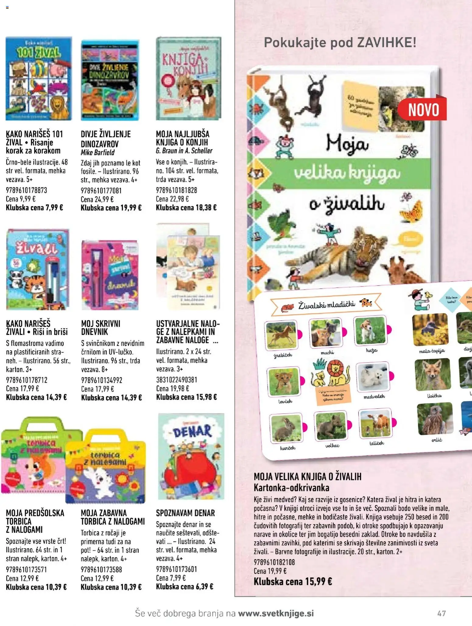 Novi Svet knjige katalog ponudbe – veljaven od 05.10.2026 | Stran: 48 | Izdelki: Knjiga, Torbica