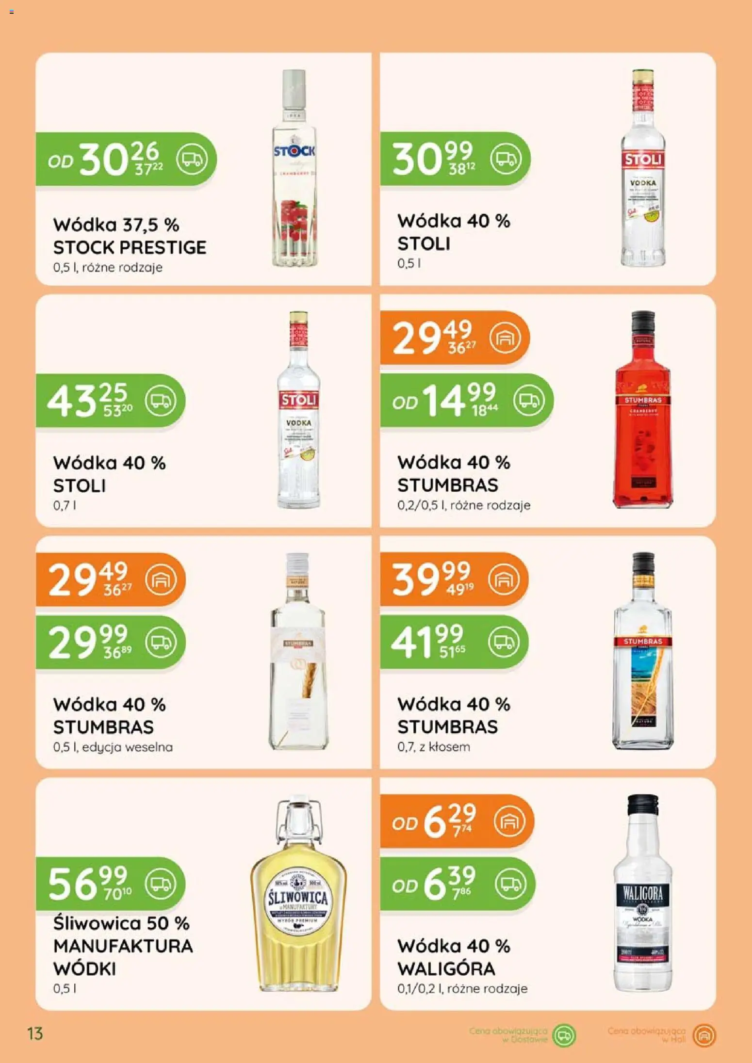 Eurocash gazetka - Katalog Alkoholowy od 01.09.2026 | Strona: 13 | Produkty: Vodka, Wódka