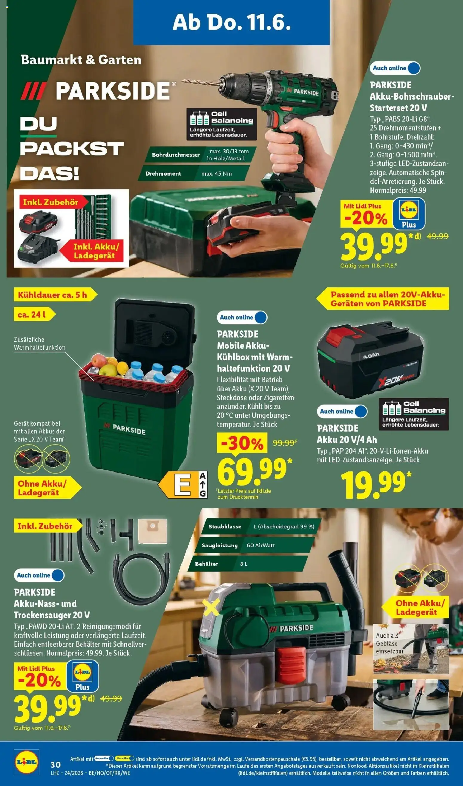 Lidl Prospekt Senftenberg – gültig ab 08.06.2026 | Seite: 50 | Produkte: Steckdose, Ladegerät