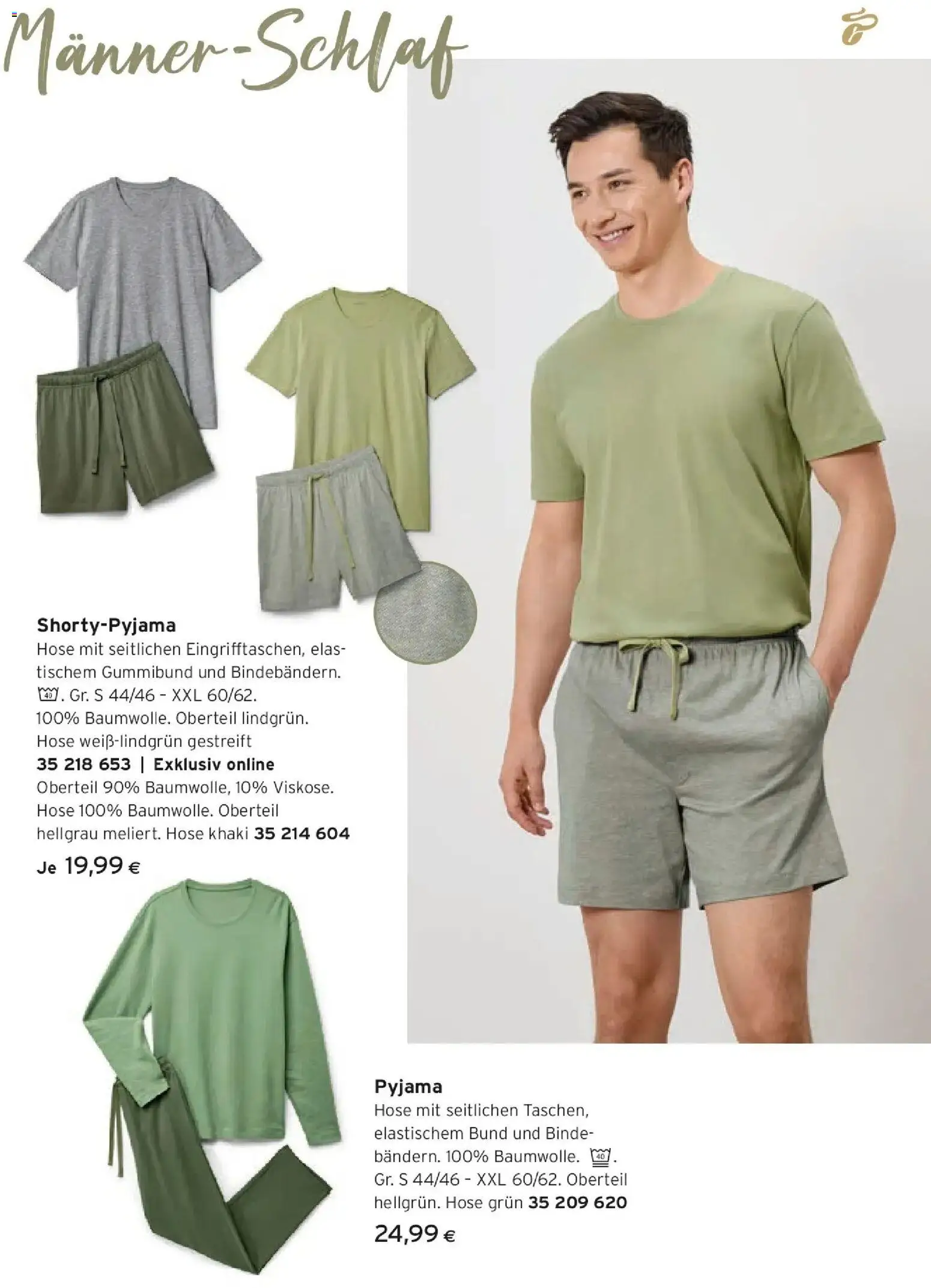 Tchibo Eduscho - Tchibo Magazin von 26.08.2026 - Aktuelle Angebote | Seite: 25 | Produkte: Hose, Pyjama