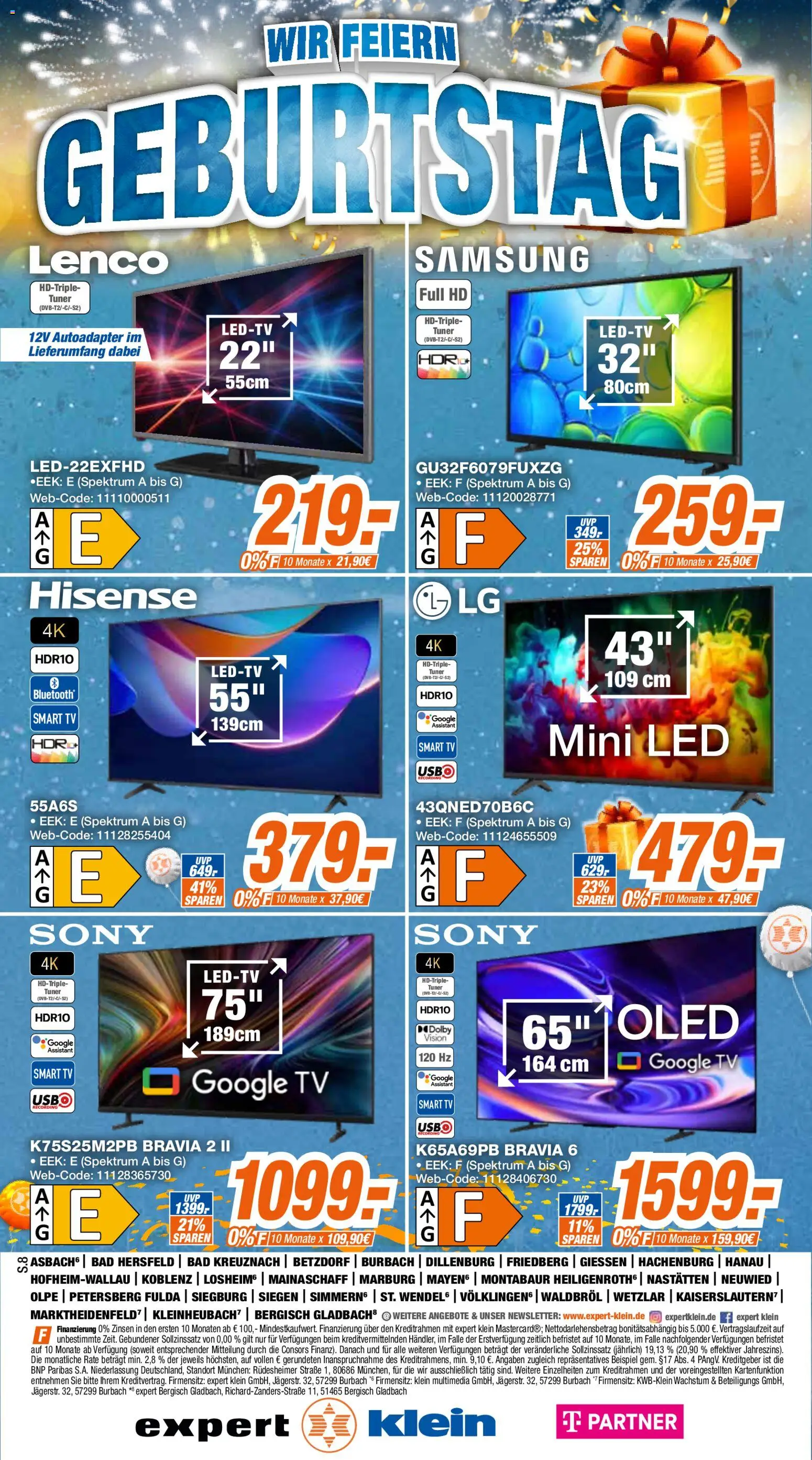 Expert Prospekt Giessen – gültig ab 12.10.2026 | Seite: 8 | Produkte: Hisense, Bad, Samsung, Smart TV