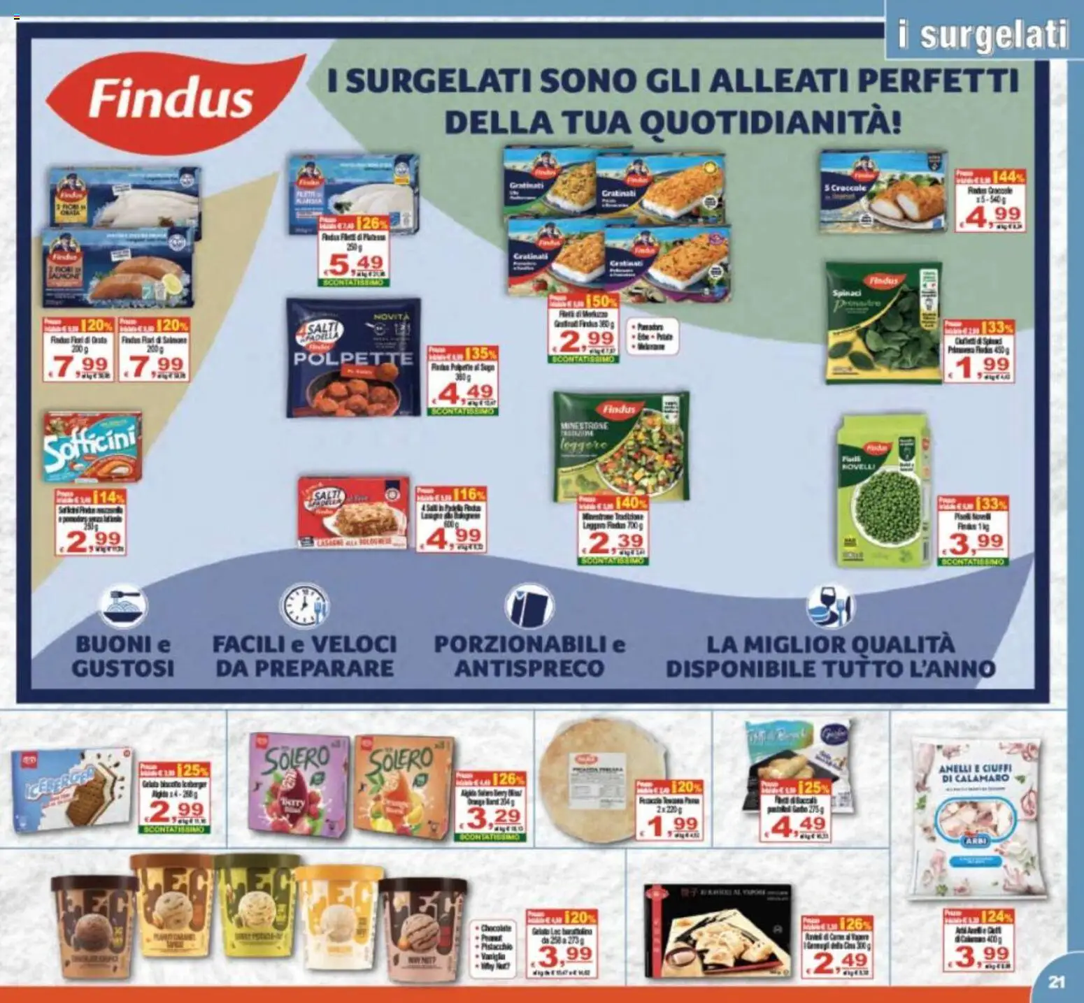 Volantino CTS del 02/09/2026 | Pagina: 21 | Prodotti: Minestrone, Pistacchio, Spinaci, Polpette