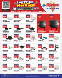 Africa Cash & Carry specials catalogue – valid from 23/09/2026 | Page: 47