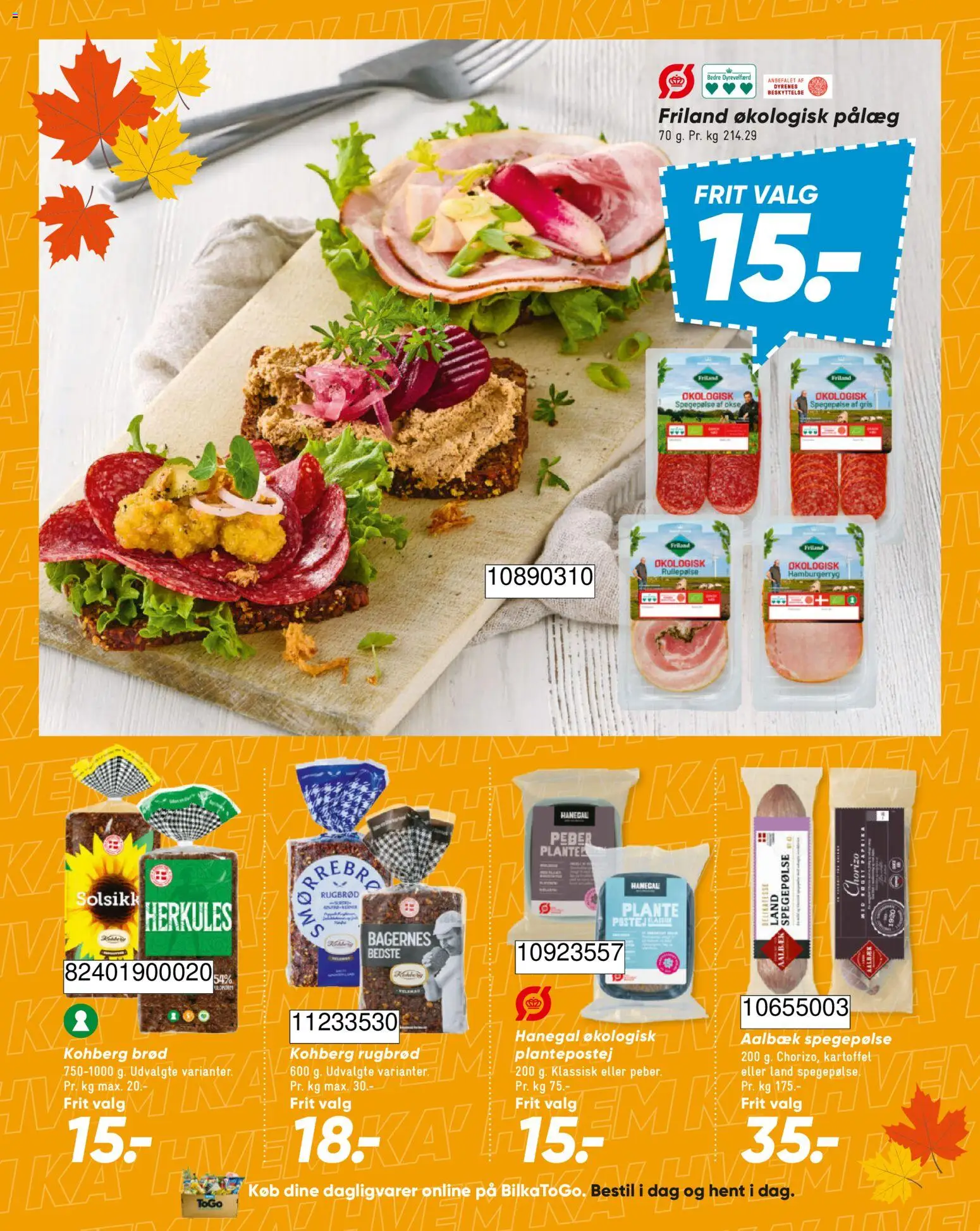 Bilka tilbudsavis – gyldig fra 02/10/2026 | Side: 31 | Produkter: Dagligvarer, Brød, Pålæg, Rugbrød