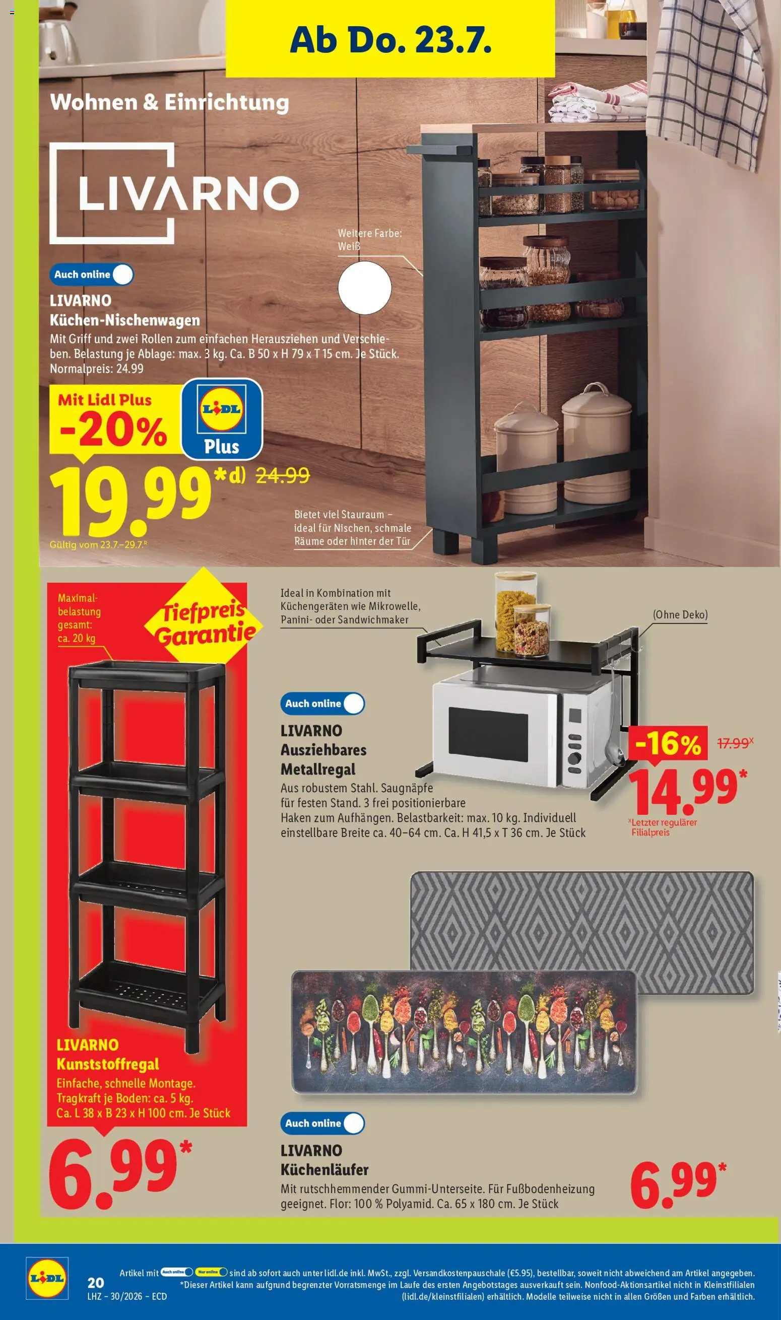 Lidl Německo leták od 20.07.2026 | Strana: 18