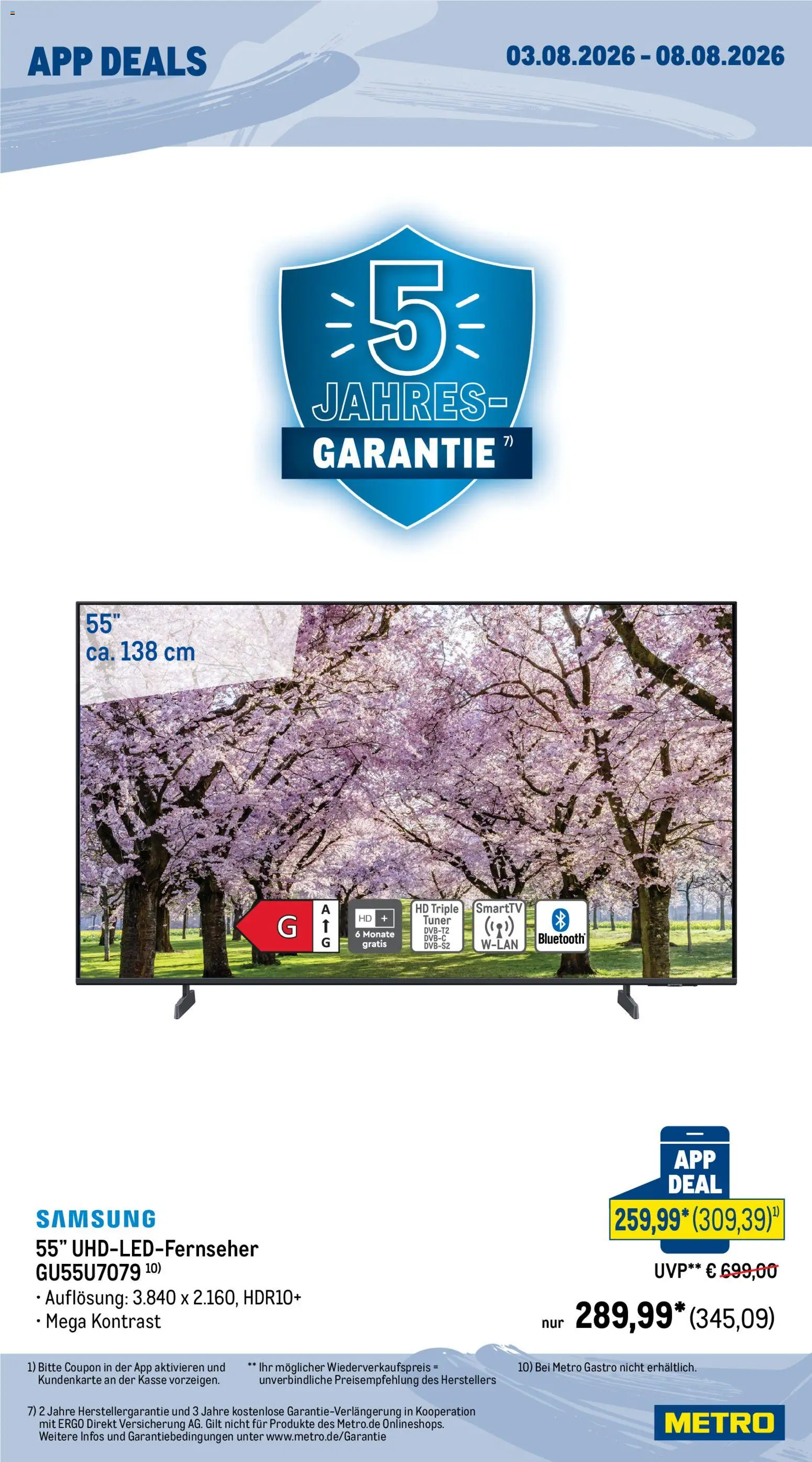 Metro App Deals – gültig ab 03.08.2026 | Seite: 3 | Produkte: Samsung