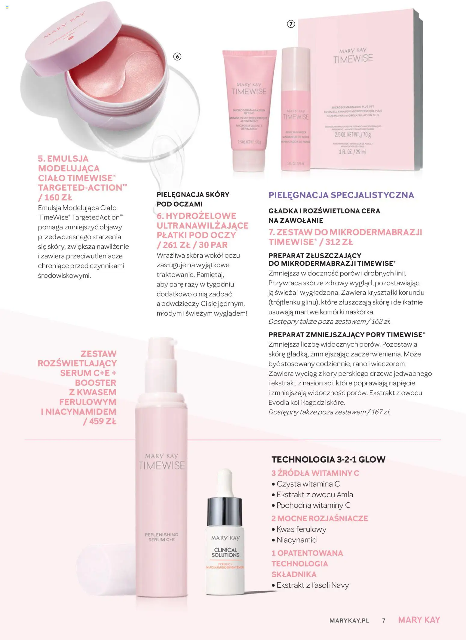 Mary Kay Katalog od 16.04.2026 | Strona: 7 | Produkty: Płatki