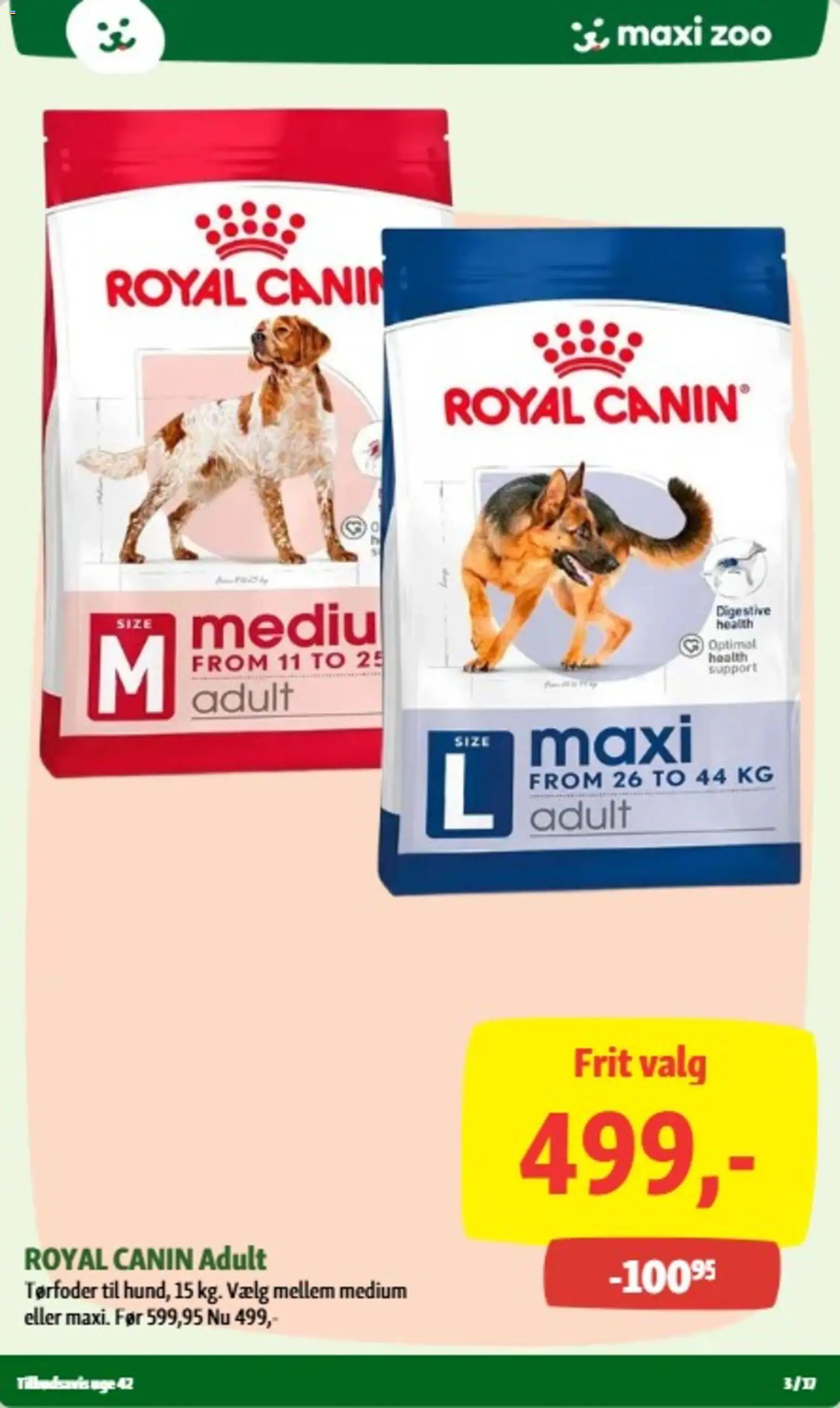 Maxi Zoo tilbudsavis – gyldig fra 14/10/2026 | Side: 3