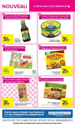 Carrefour - Prévisualisation de Tartines craquantes JARDIN BIO ETIC, Tartines craquantes JARDIN BIO ETIC Châtaigne, 300 g. valide à partir de 07/07/2026 | Page: 5