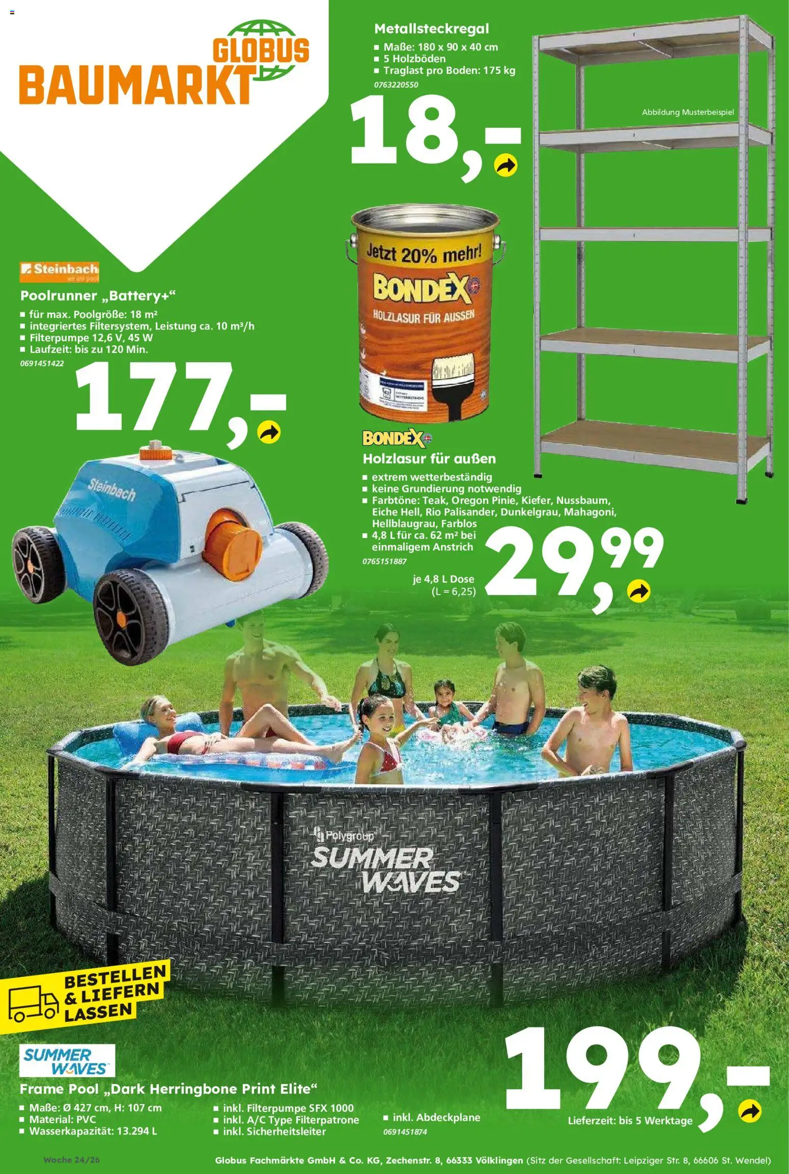 Globus Baumarkt Prospekt – gültig ab 08.06.2026 | Seite: 12