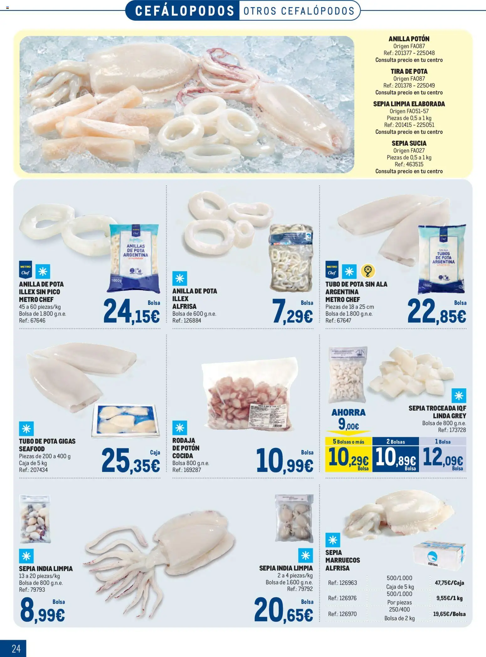 Makro Pescados │ válido desde el 06/07/2026 | Página: 24 | Productos: Bolsa, Caja