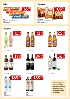 Hypermarkety erbjudanden - Förhandsvisning av reklamblad från butik Hypermarkety aktuell från 18.05.2026 | Sida: 14 | Produkter: Ballerina, Singoalla, Vin, Mandeltårta