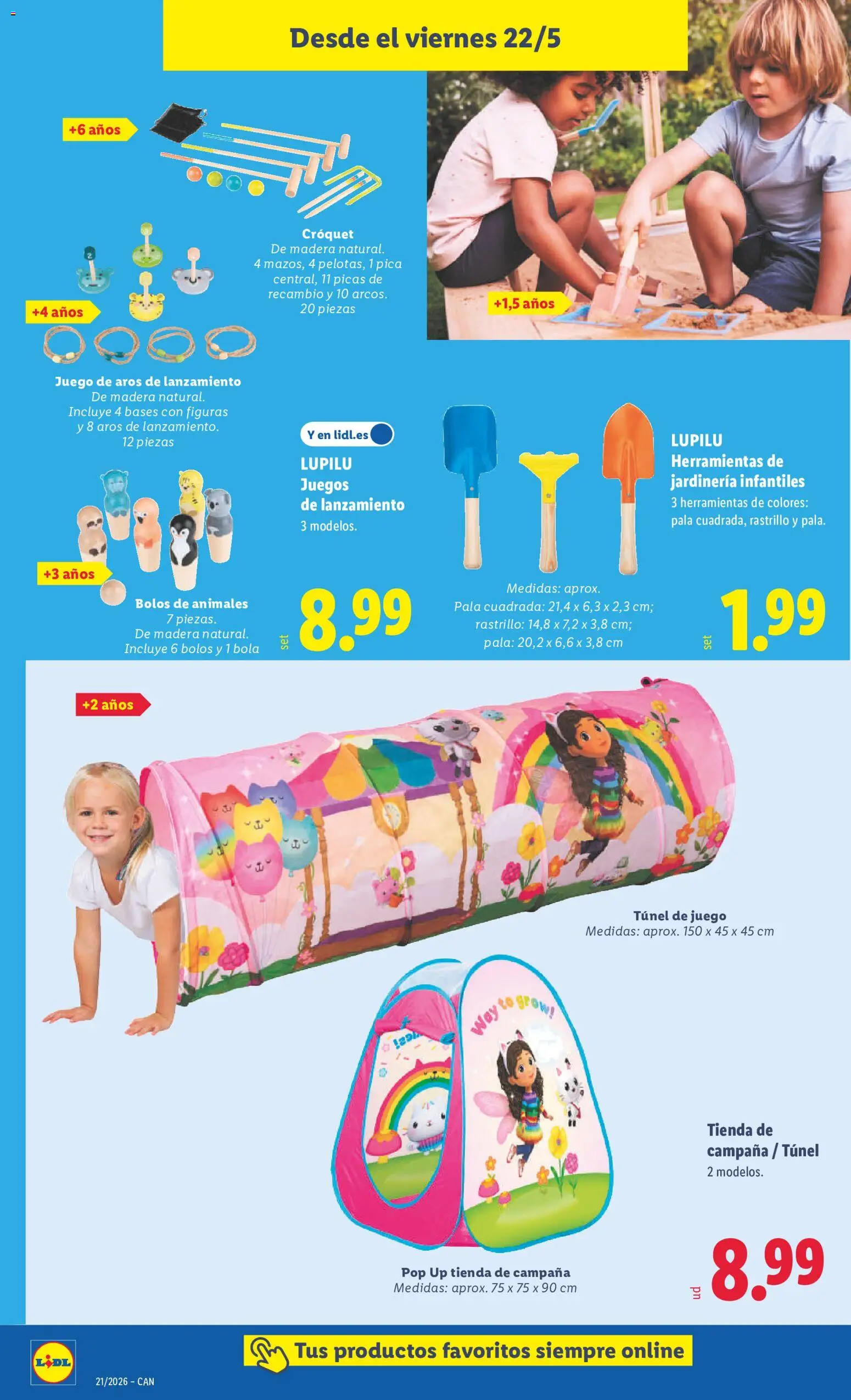 Lidl folleto de bazar │ válido desde el 18.05.2026 | Página: 18 | Productos: Rastrillo